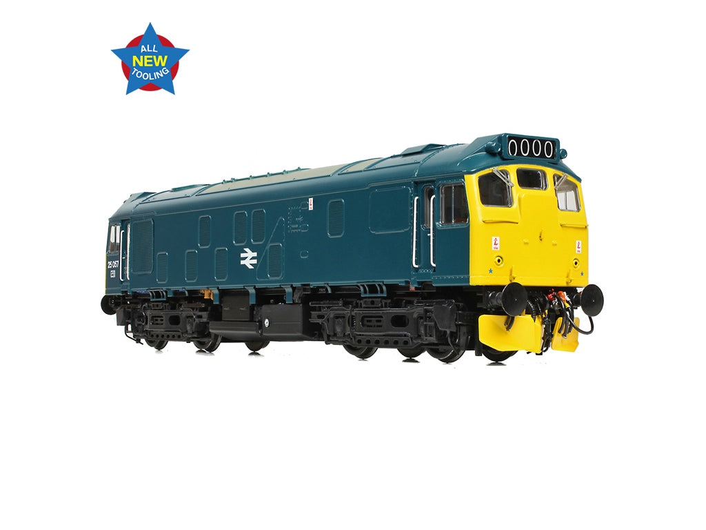 Bachmann OO Gauge 32 340A Class 25 1 25057 BR Blue