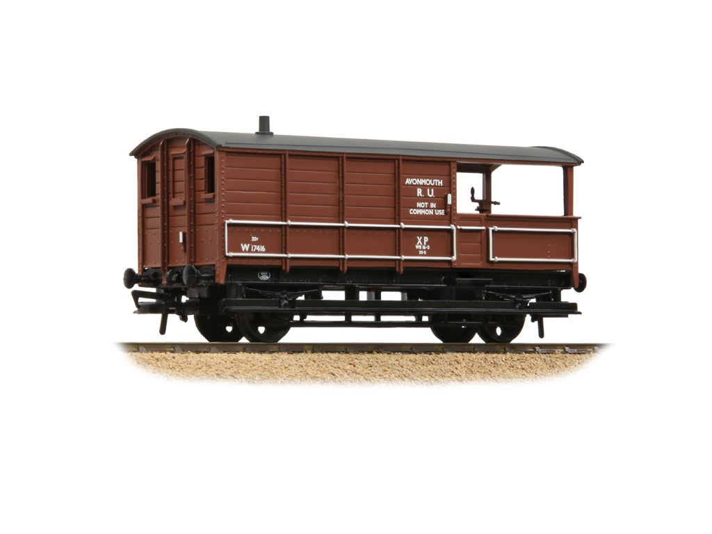GWR 20T 'Toad' Brake Van BR Bauxite (Early) GWR 20T 'Toad' Brake Van BR Bauxite (Early)