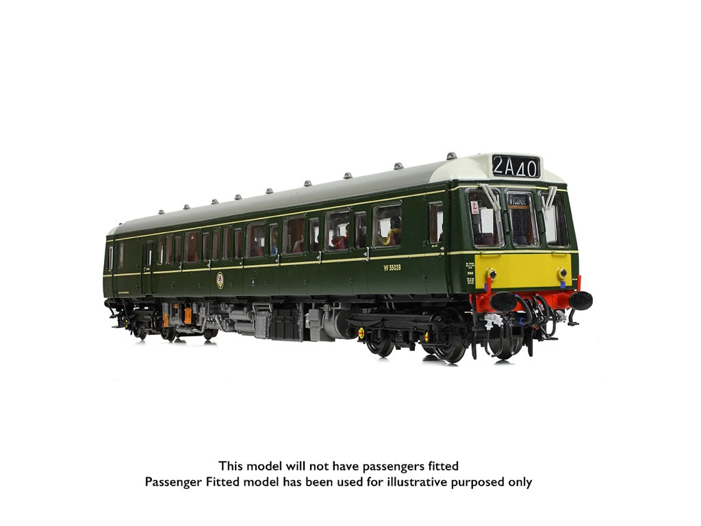 Bachmann OO Gauge 35 528 Class 121 Single Car DMU W55028 BR Green Sma