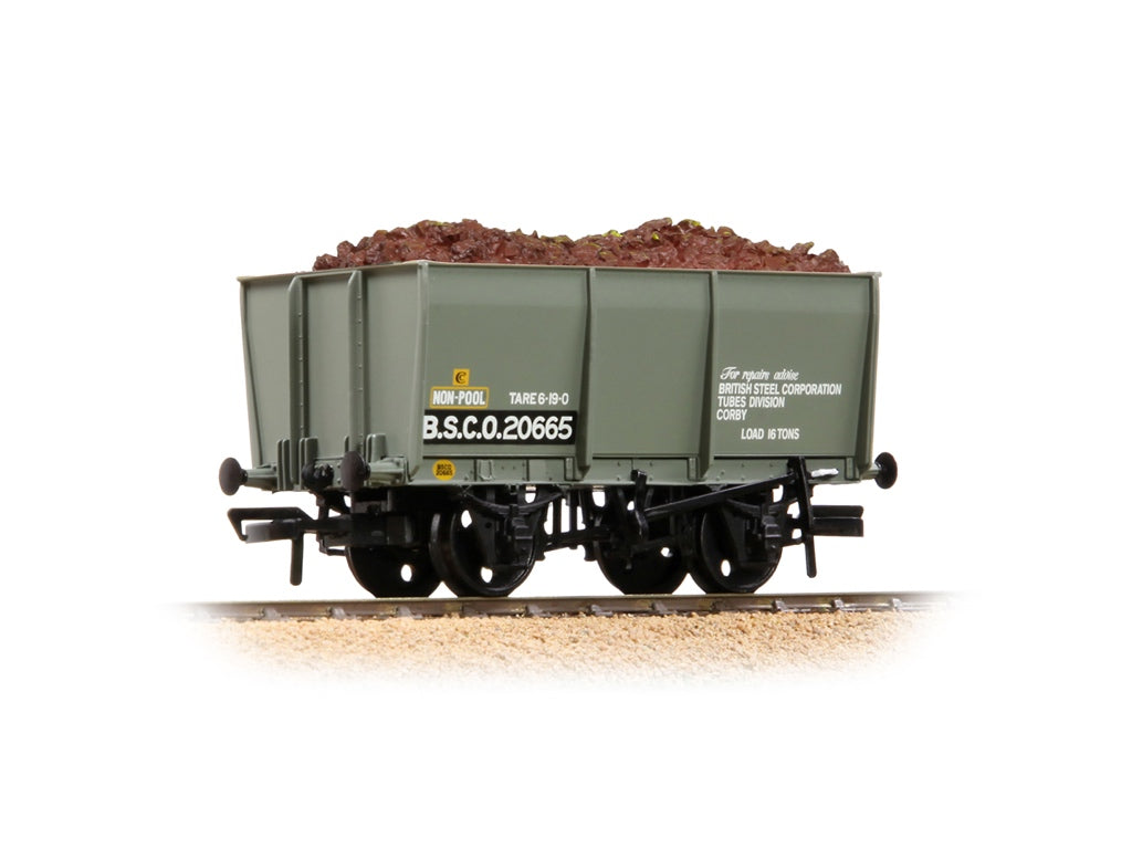 Bachmann OO Gauge 37 400B 16T Steel Slope Sided Tippler Mineral Wagon