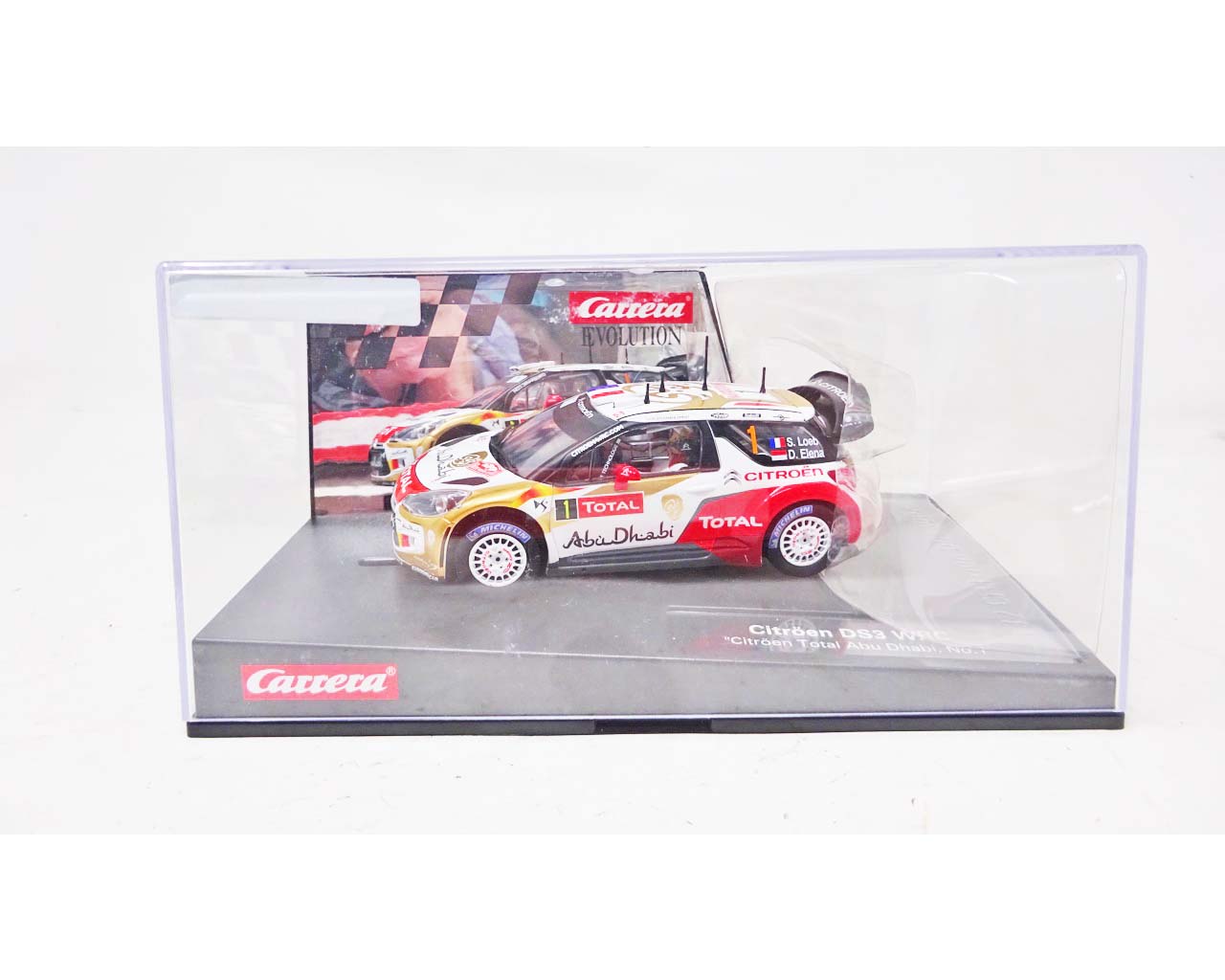 Slot Carrera Evolution 27460 – Citroën DS3 WRC Total Abu Dhabi, Neuve