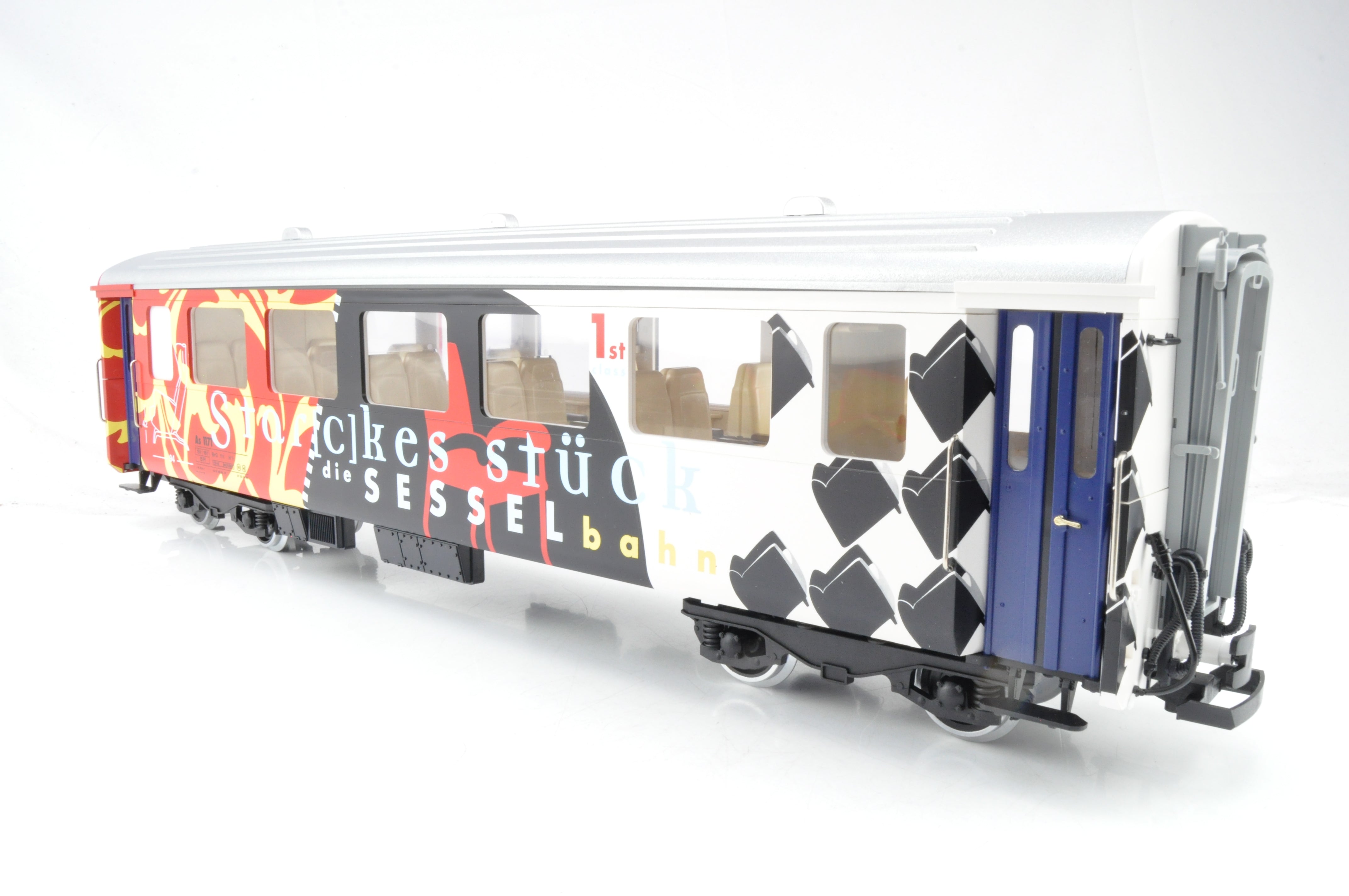 LGB G Gauge - 38670 RhB Starkes Stueck Salon Passenger Car