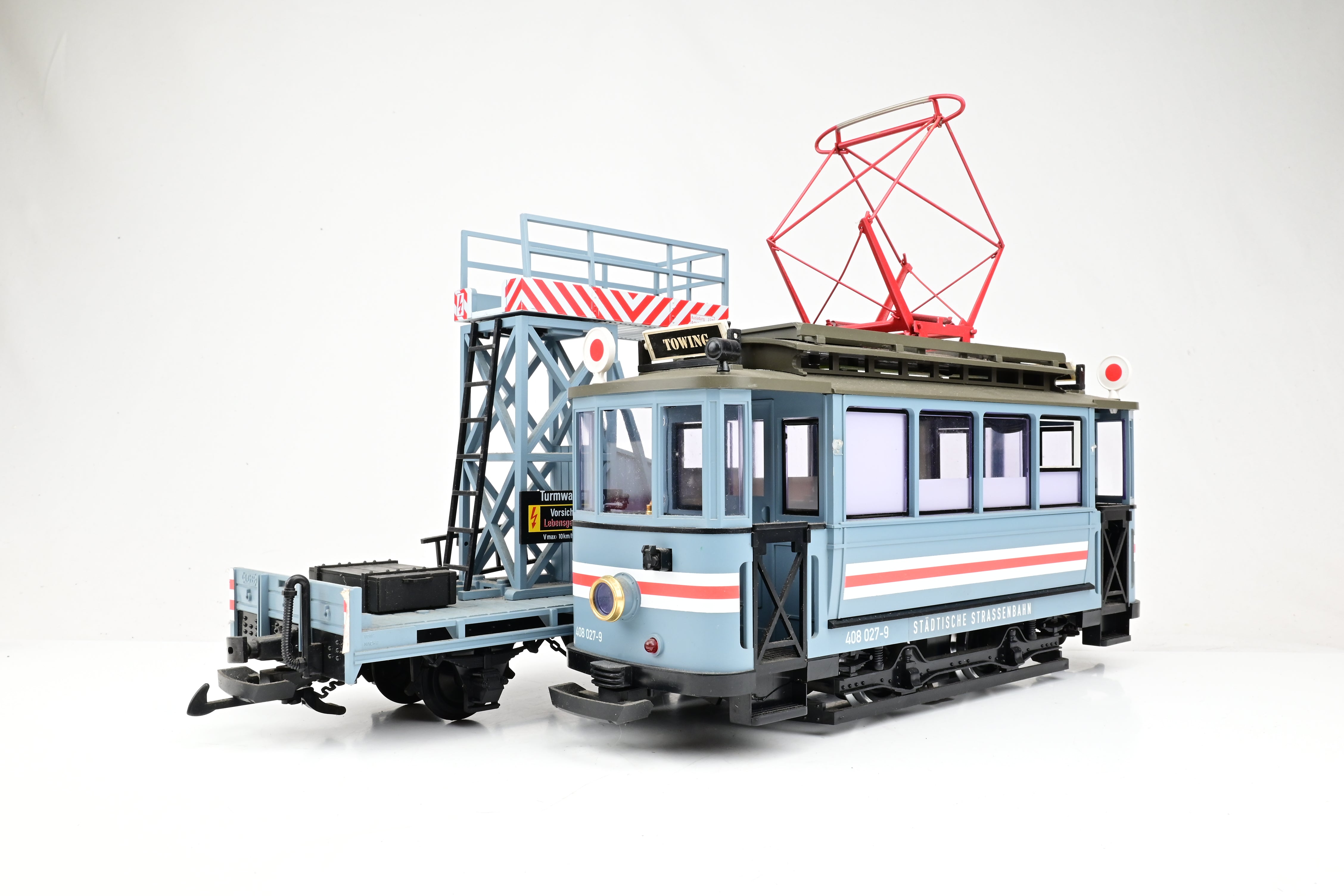 LGB G Gauge 22355 Trolley Work Car Set