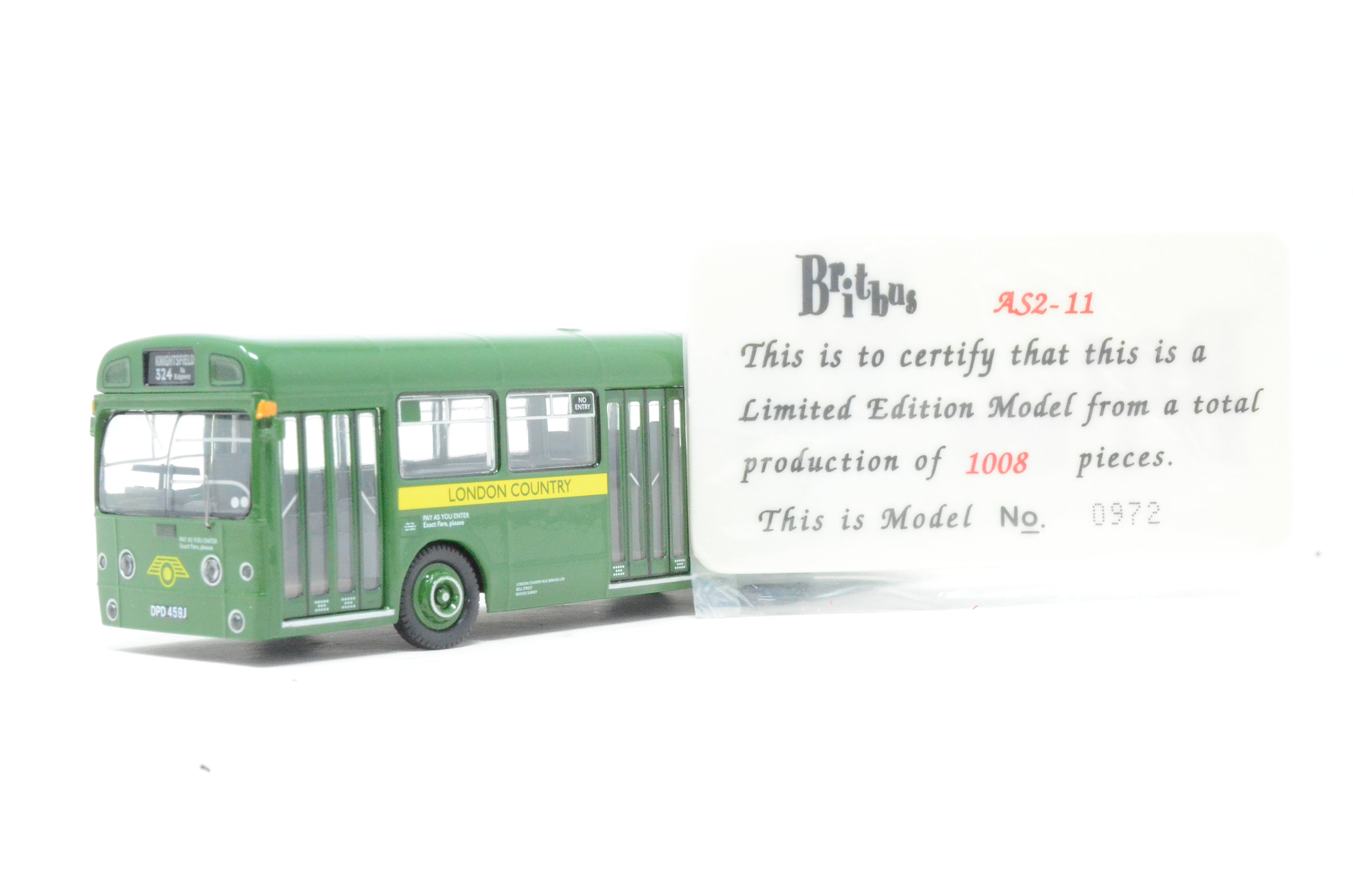 Britbus 1/76 – Guy Arab 3 PRV Dodds Of Troon – Autobus Miniature Collection