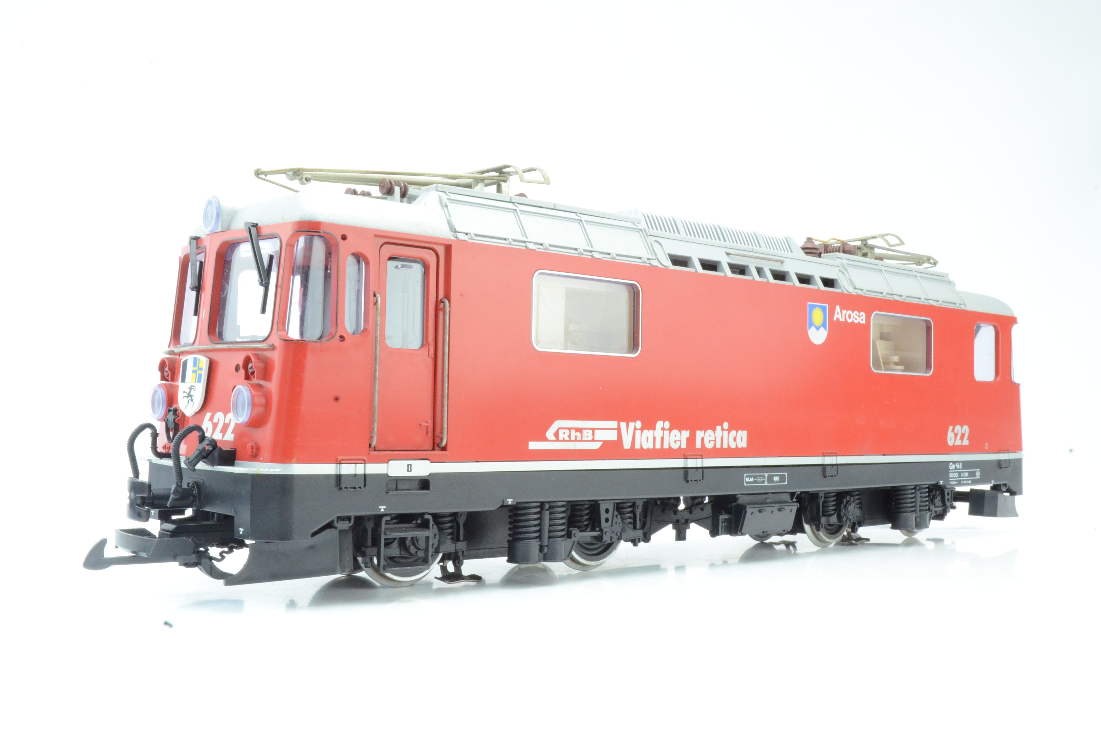 LGB G Gauge 2043 RhB Class Ge 4/4 II AROSA S/H, DCC Sound - Boxed