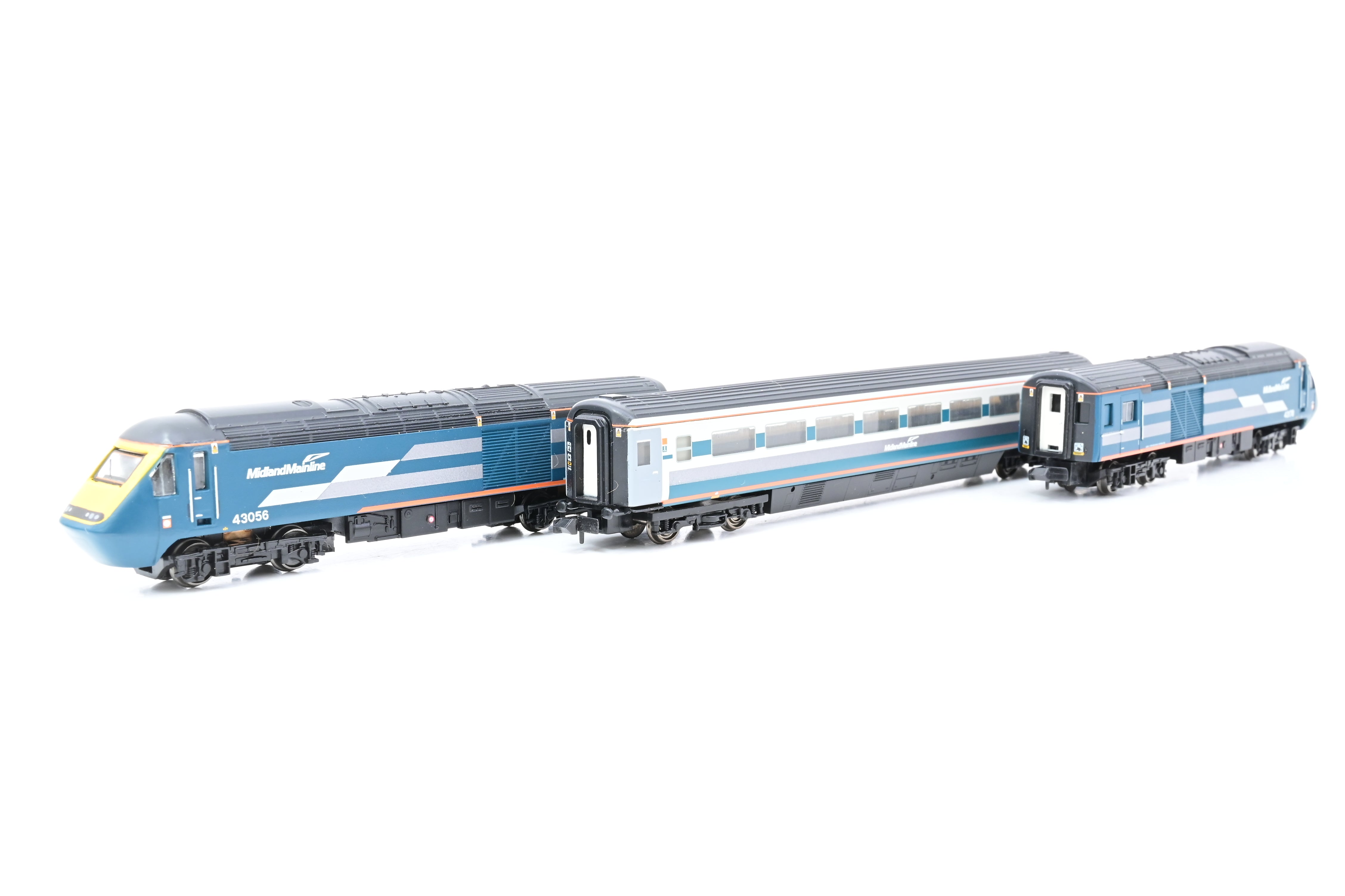 Graham Farish N Gauge 371-475A HST 125 Set Midland Mainline New Livery