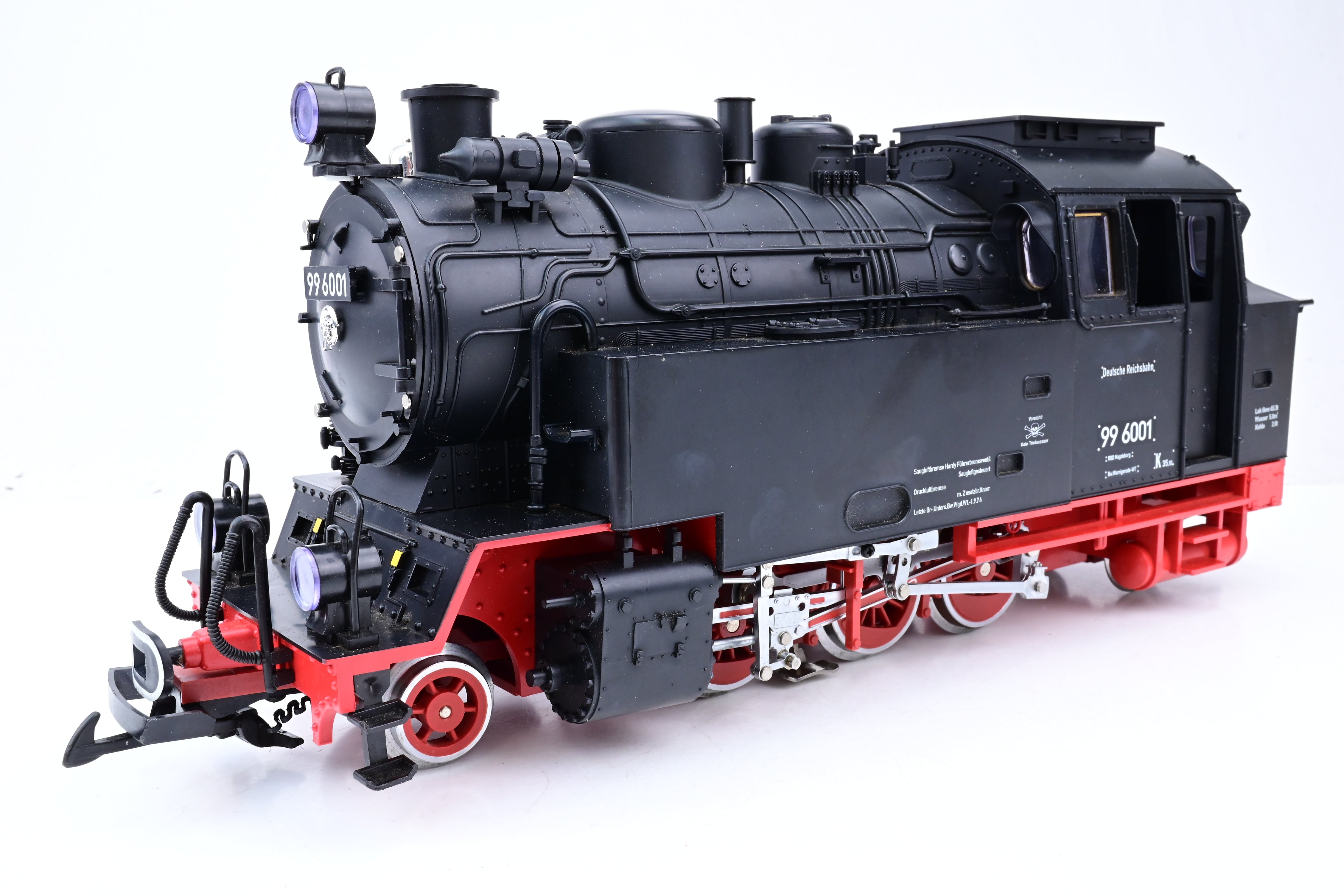 LGB G Gauge 22801 DR Black 2-6-2T Class BR 99 No.99 6001 - DCC Sound,