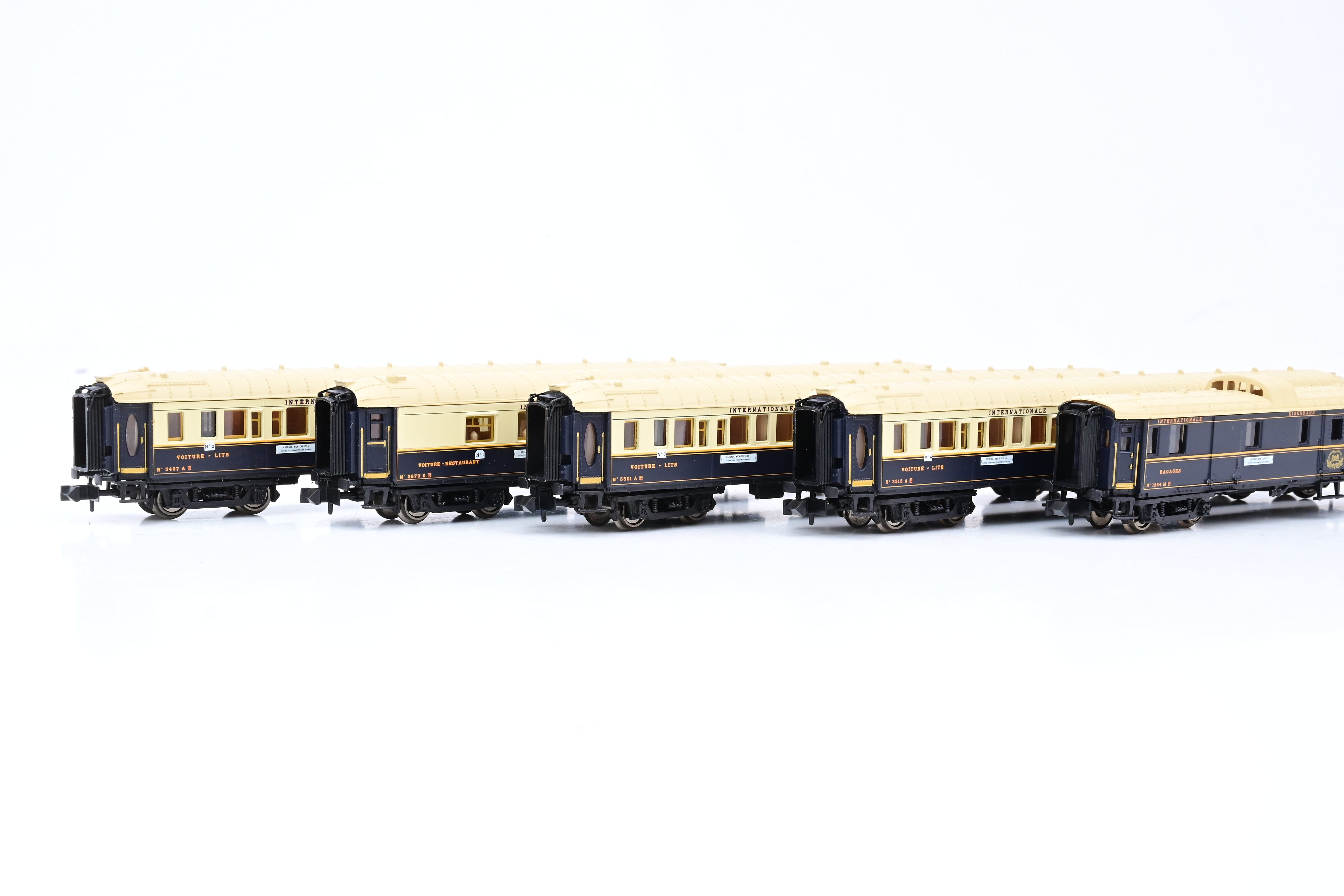 HOBBYTRAIN Ostende-Wien-Express Nゲージ H22100 (N) CIWL OSTENDE-WIEN-EXPRESS (オーステンデ・ウィーン急行