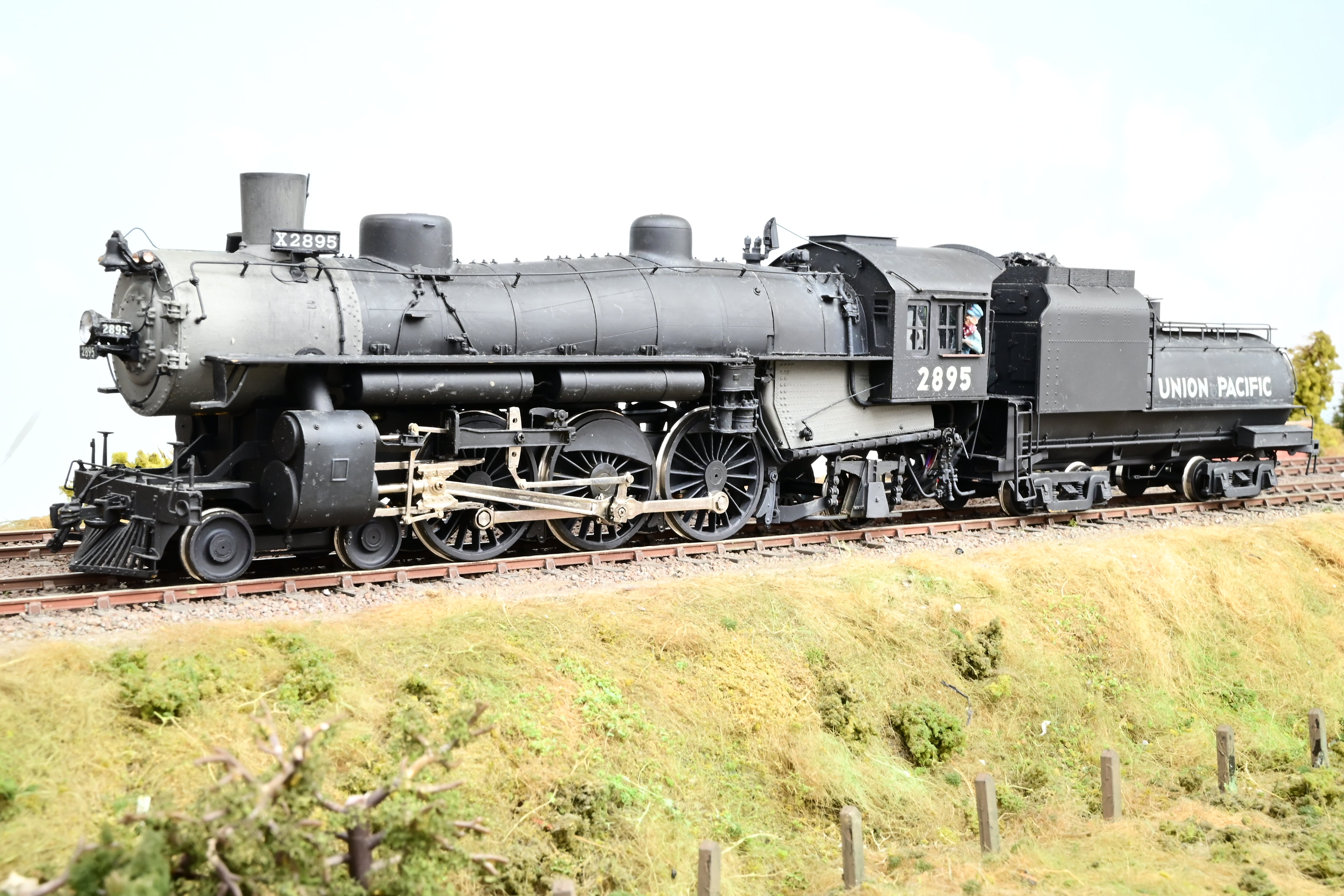 鉄道模型 FACTRY DIRECT UNION PACIFIC HI-RAILER Overland Models O Gauge Union Pacific Unstreamlined 4-6-2 No.2895 - DC