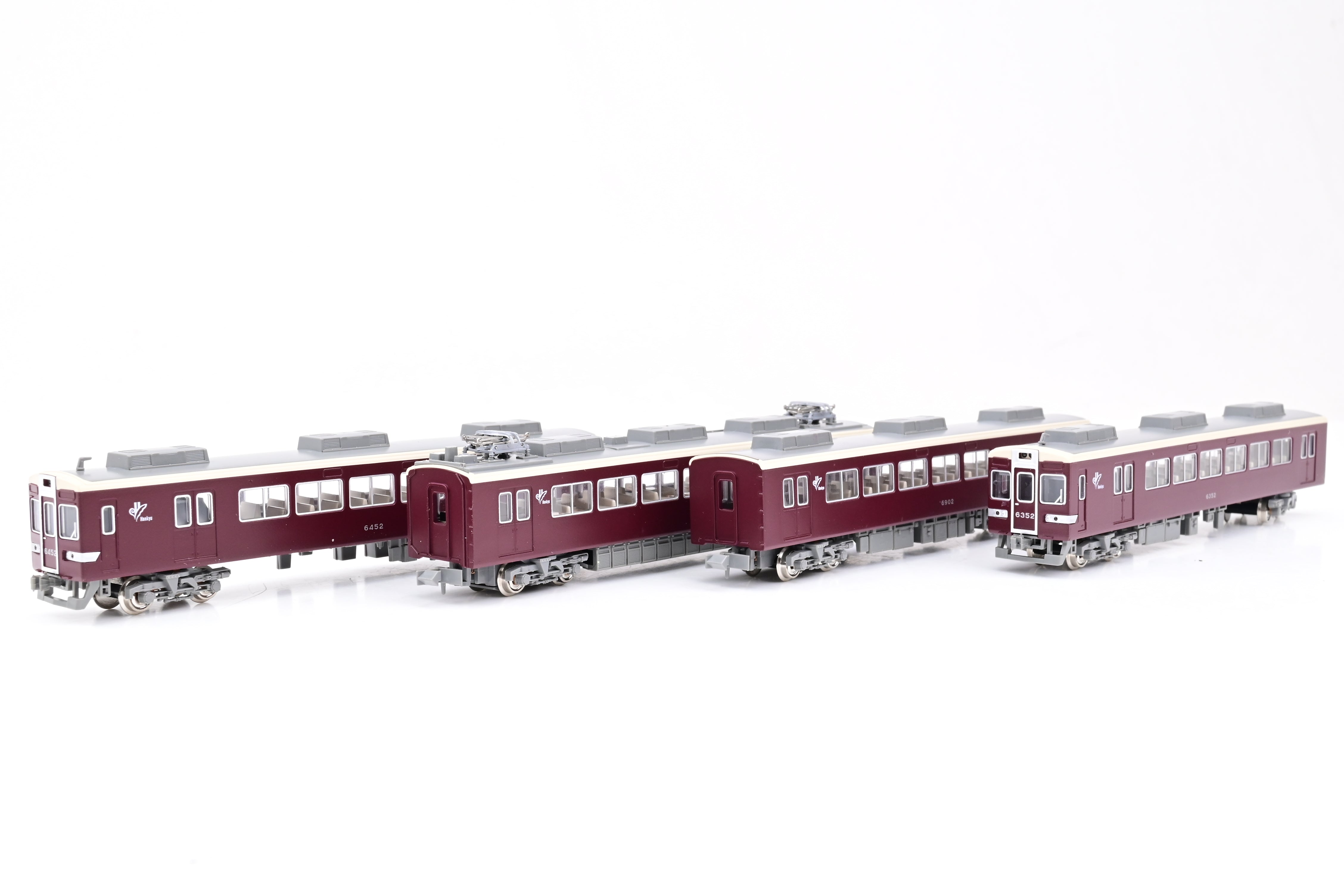 Kato N Gauge 10-050 Hankyu 6300 Series 4 Car Expansion Set