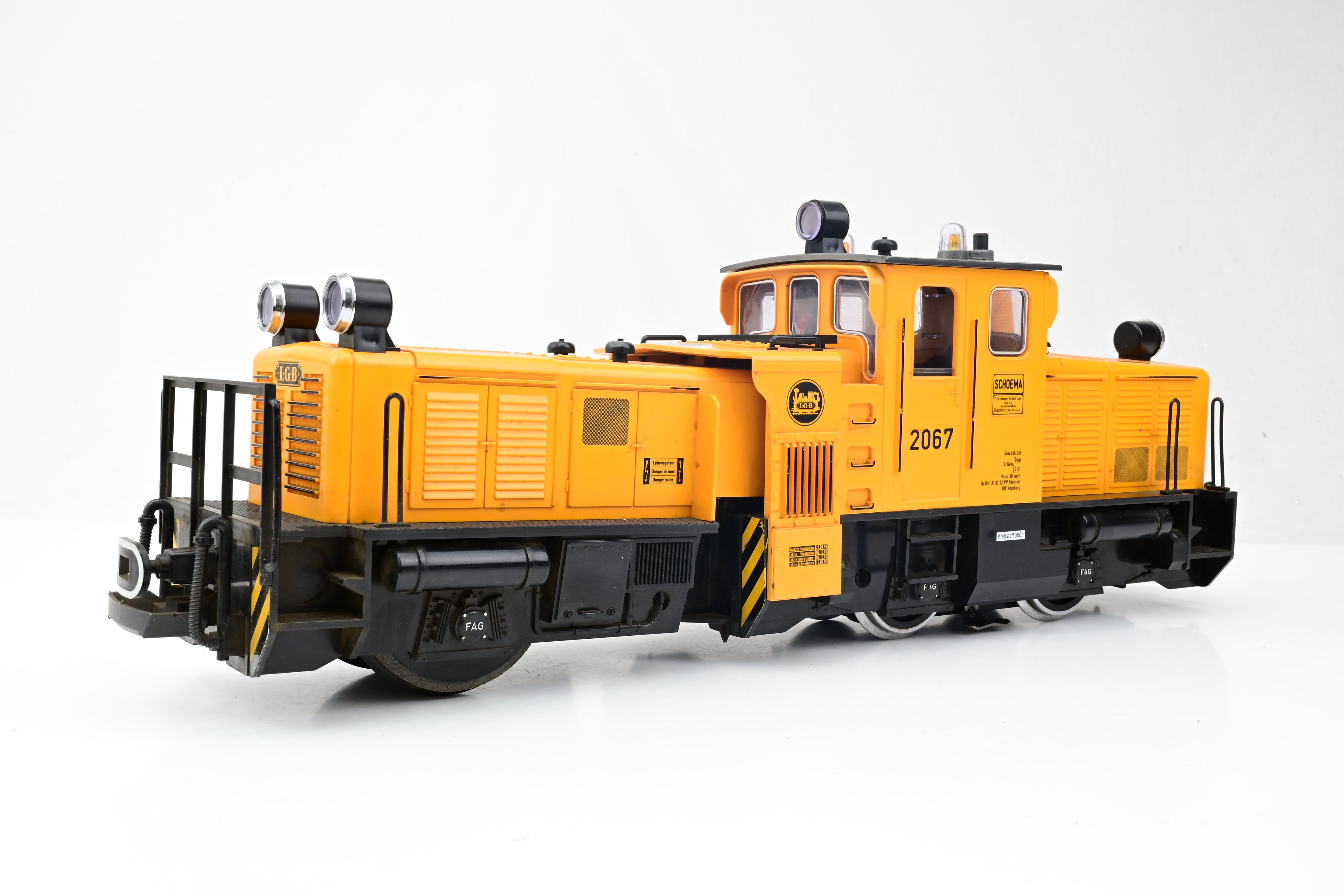 LGB G Gauge 20670 Track Cleaning Locomotive - DCC Fitted