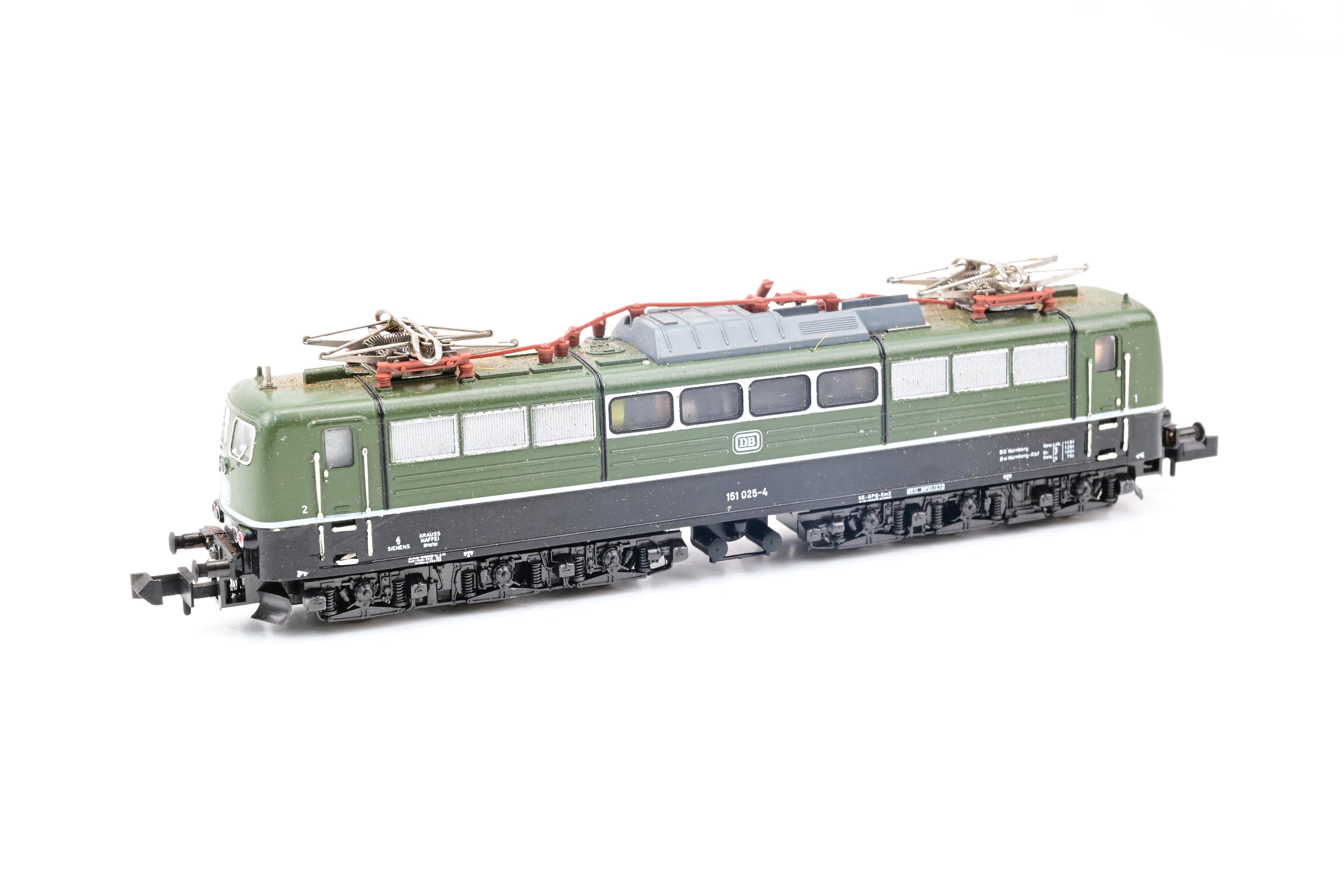 Minitrix N Gauge 12056 DB Br 151 Electric Locomotive No.025-4 - Boxed