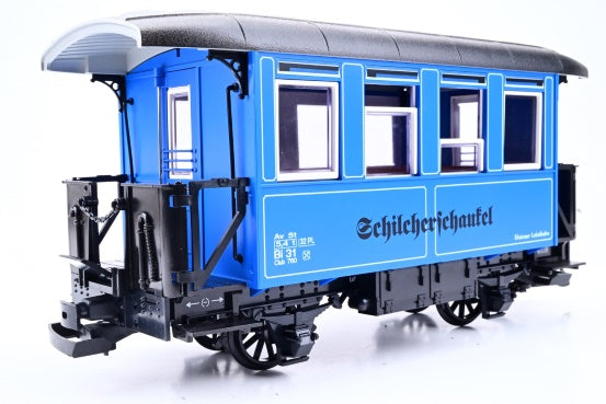 LGB G Gauge 34073 Stainzer Lokalbahn Passenger Car Blue No.31 - Boxed