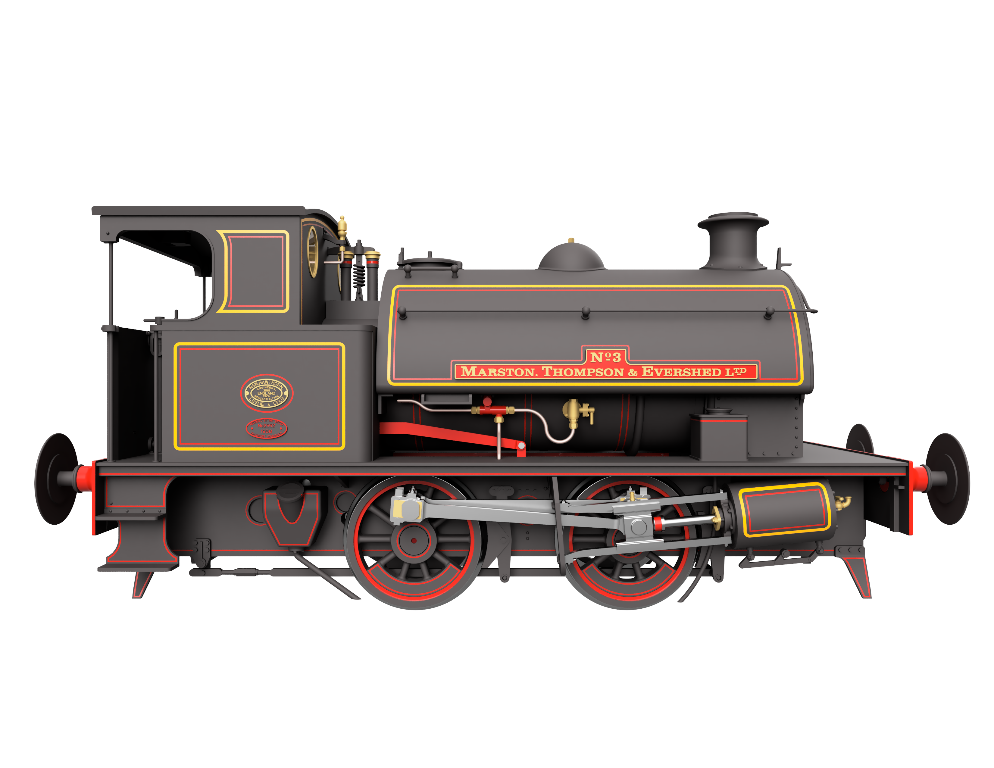 Footplate/Dapol O Gauge Hawthorn Leslie