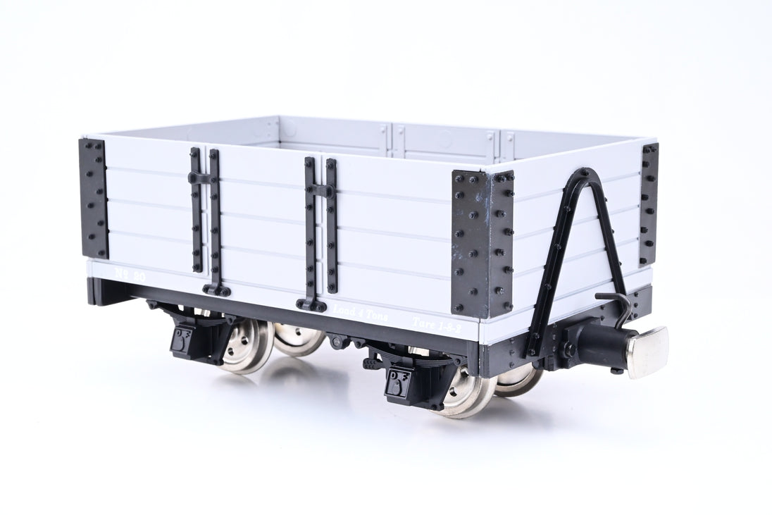 Dapol/Footplate 16mm Scale 16F-000-003 Open Wagon with Flat Ends Plain Grey No.20