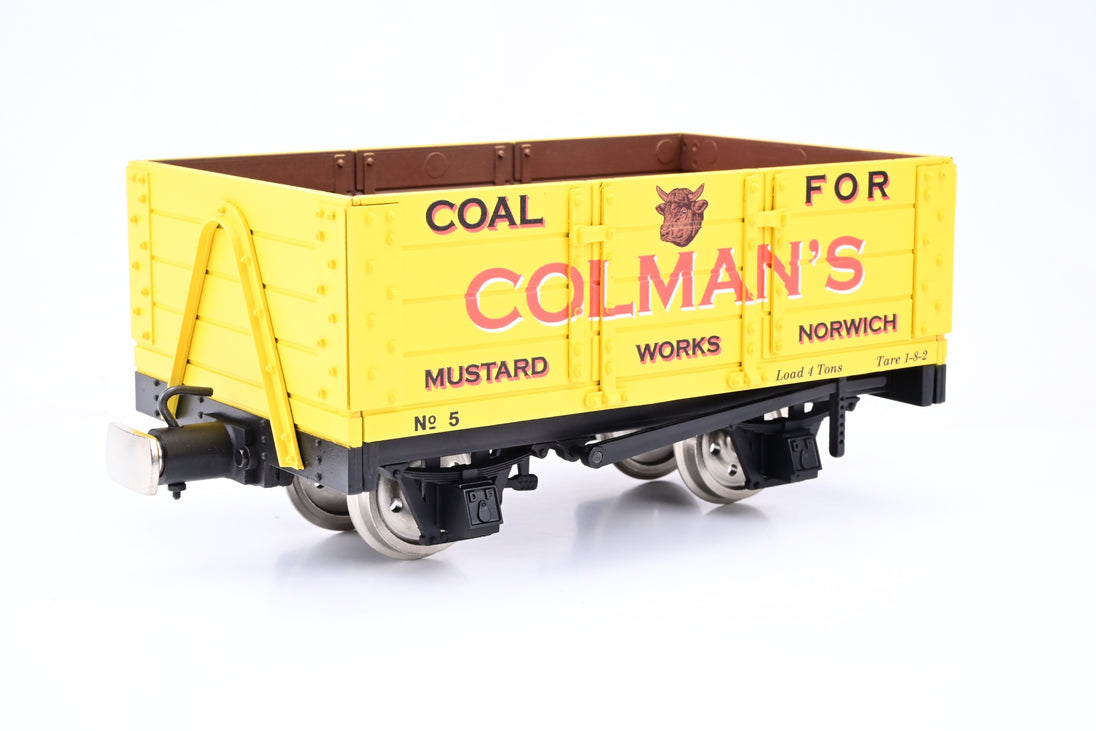 Dapol/Footplate 16mm Scale 16F-000-007 Open Wagon with Flat Ends Colman’s No.5