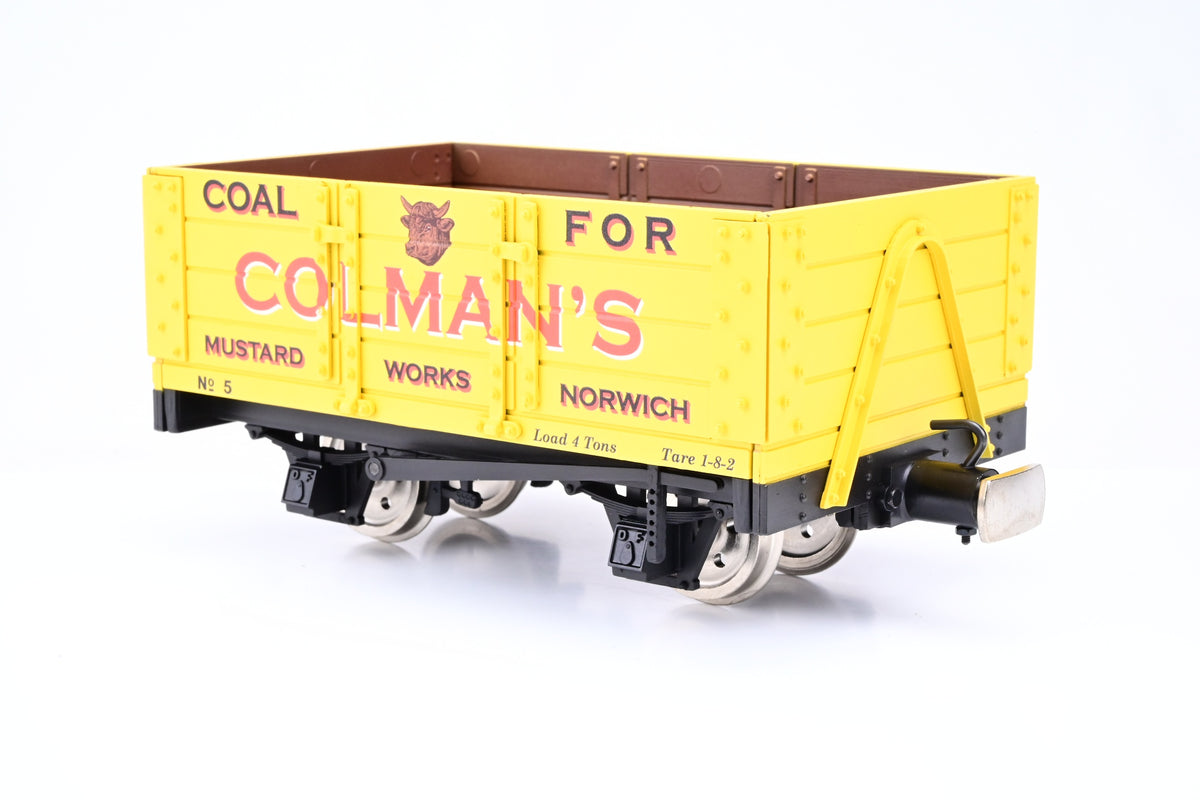 Dapol/Footplate 16mm Scale 16F-000-007 Open Wagon with Flat Ends Colman’s No.5