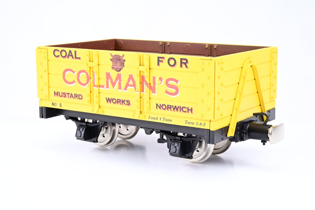 Dapol/Footplate 16mm Scale 16F-000-007 Open Wagon with Flat Ends Colman’s No.5