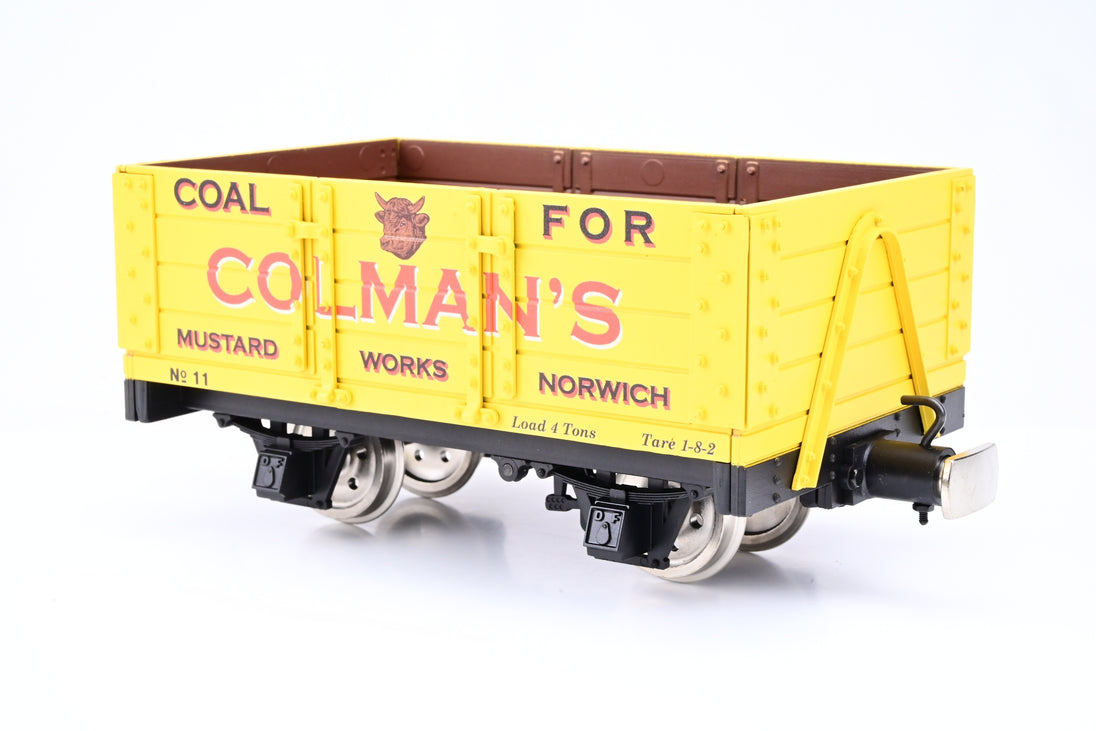 Dapol/Footplate 16mm Scale 16F-000-008 Open Wagon with Flat Ends Colman’s No.11