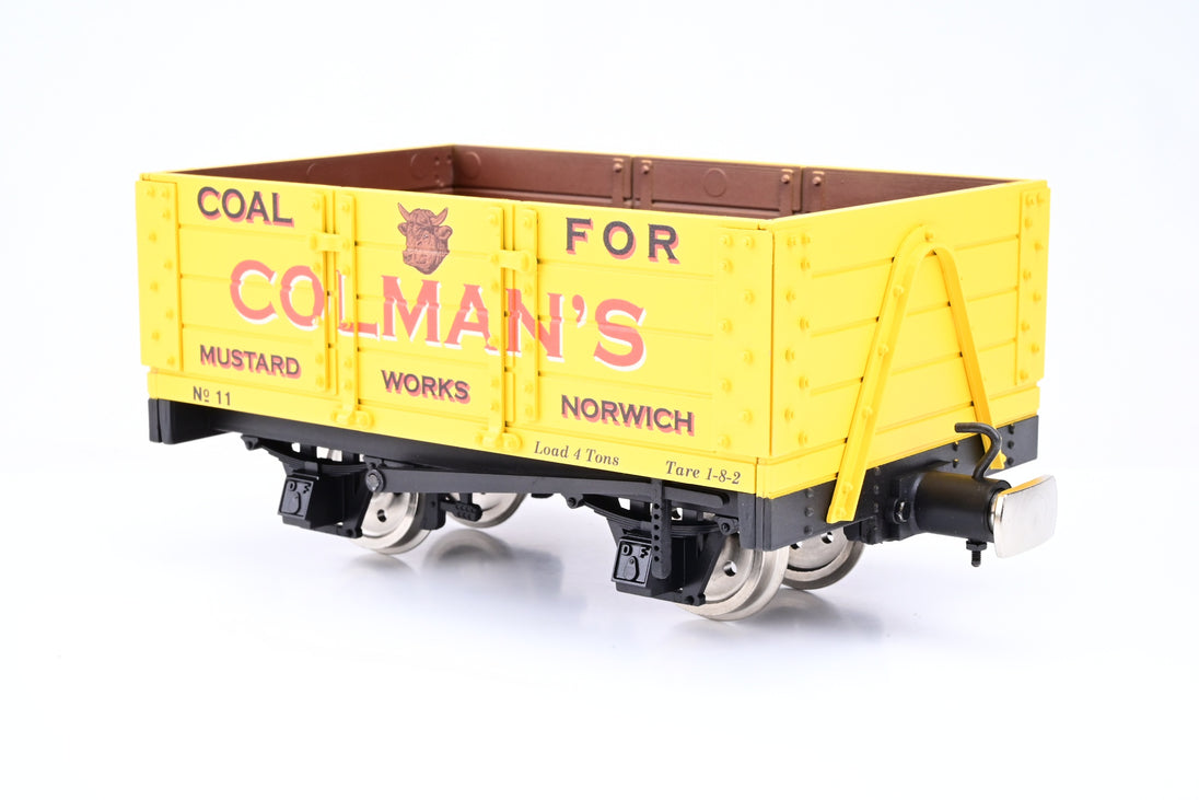 Dapol/Footplate 16mm Scale 16F-000-008 Open Wagon with Flat Ends Colman’s No.11