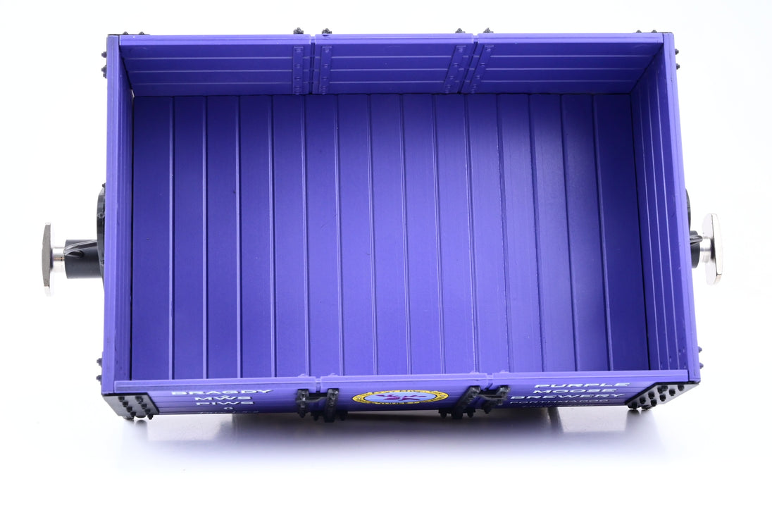 Dapol/Footplate 16mm Scale 16F-000-010 Open Wagon with Flat Ends Purple Moose No.6