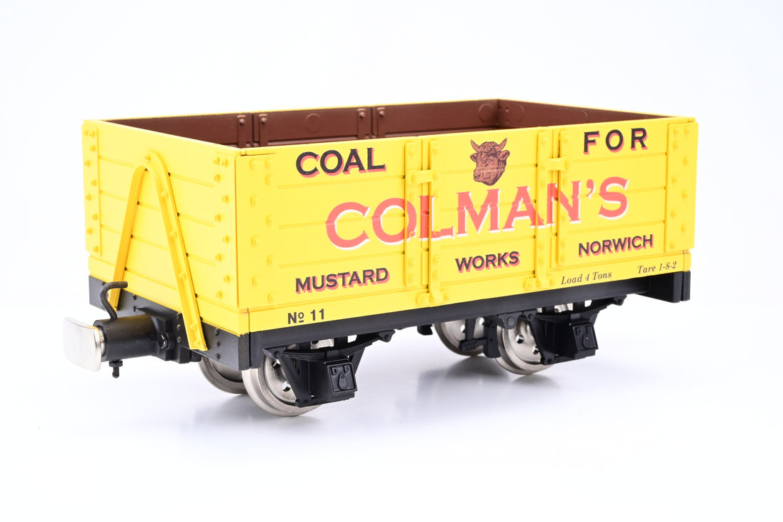 Dapol/Footplate 16mm Scale 16F-000-008 Open Wagon with Flat Ends Colman’s No.11