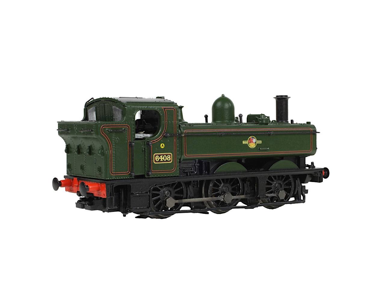 Graham Farish N Gauge 371-987A GWR 64XX Pannier Tank 6408 BR Lined Gre