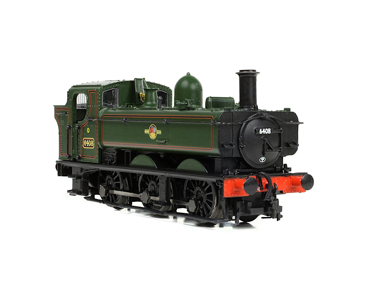 Graham Farish N Gauge 371-987A GWR 64XX Pannier Tank 6408 BR Lined Gre