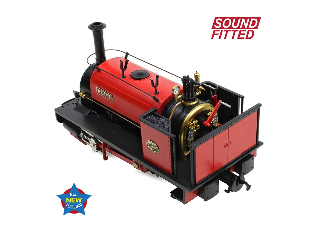 Bachmann NG7 71-025SF Quarry Hunslet 0-4-0ST 'Alice' Dinorwic Quarry R