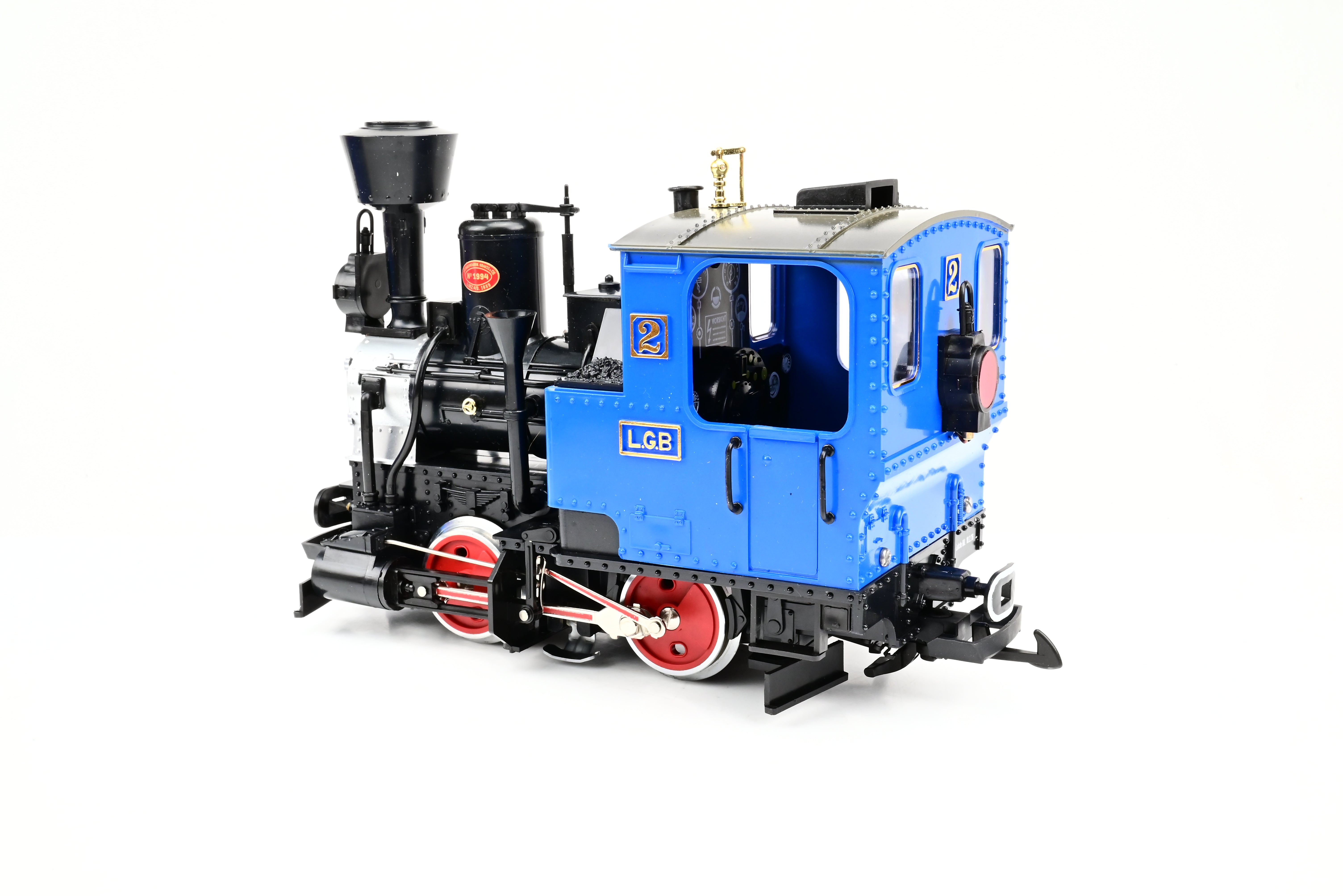 LGB G Gauge 'Der Blaue Zug' / 'The Blue Train' Starter Set w/ Steam Lo