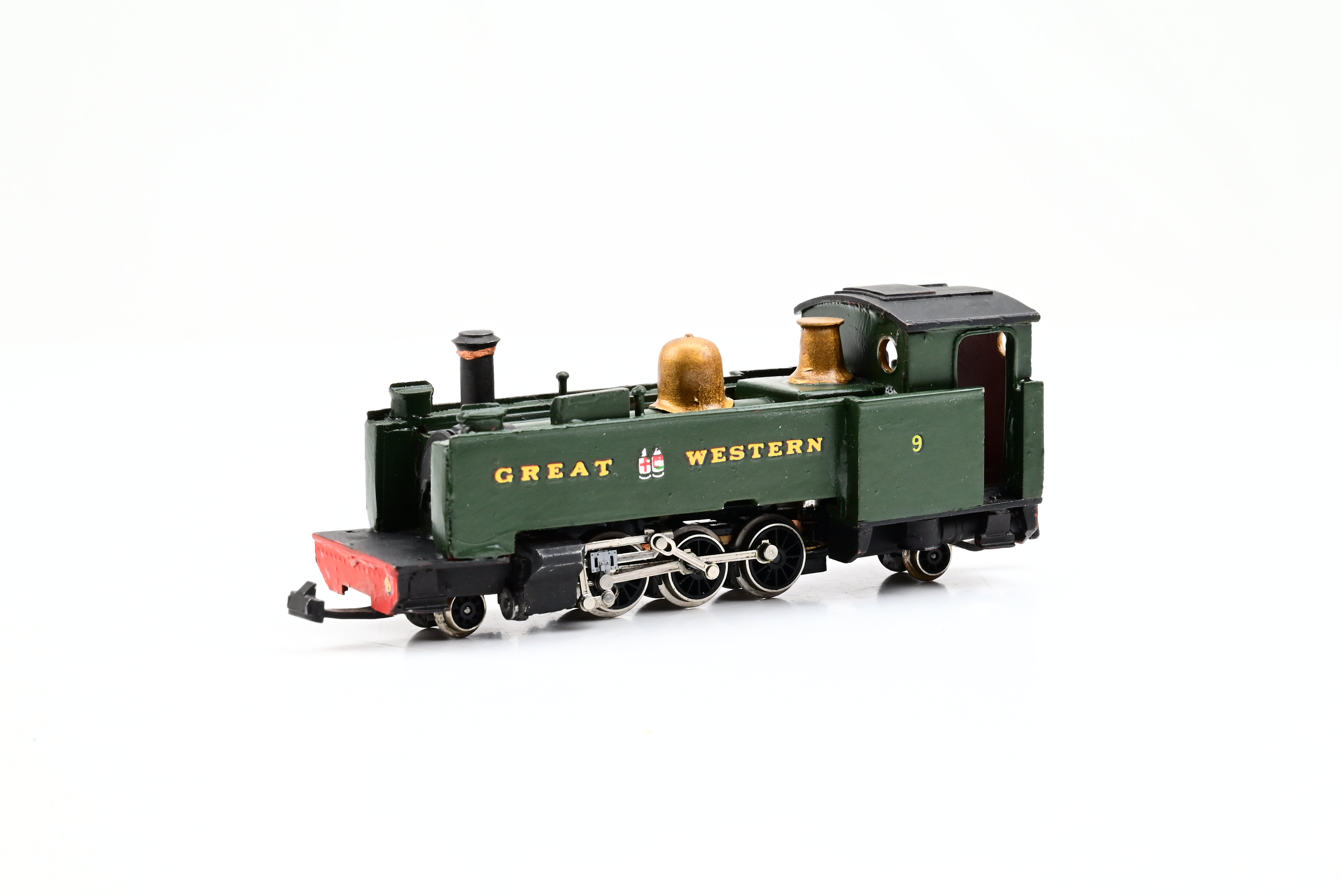 Kit Built OO9 Gauge Vale of Rheidol 2-6-2T No.9, Great Western Green