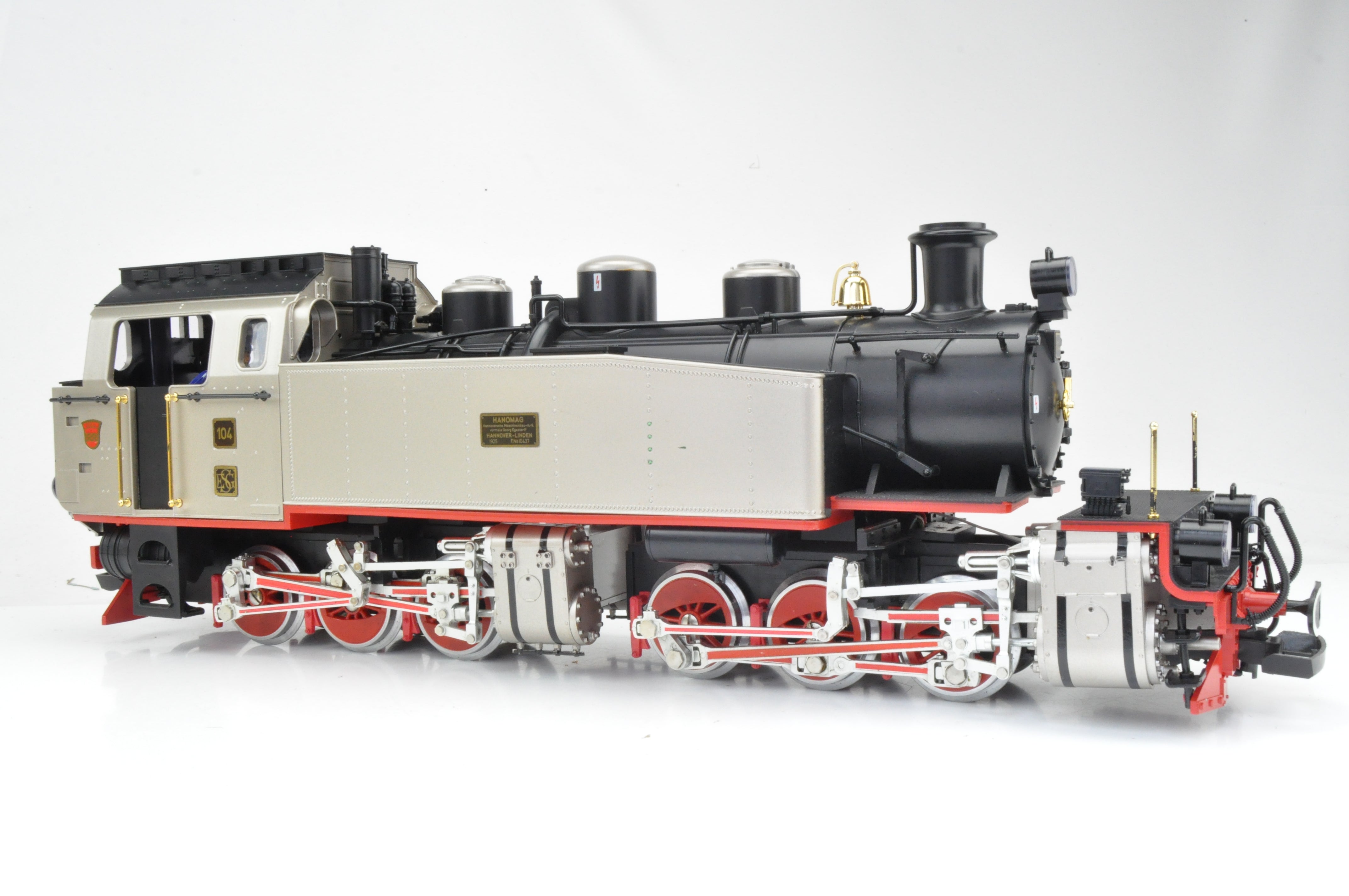 LGB G Gauge 2085 DB/ESG 0-6-6-0 Silver Mallet Steam
