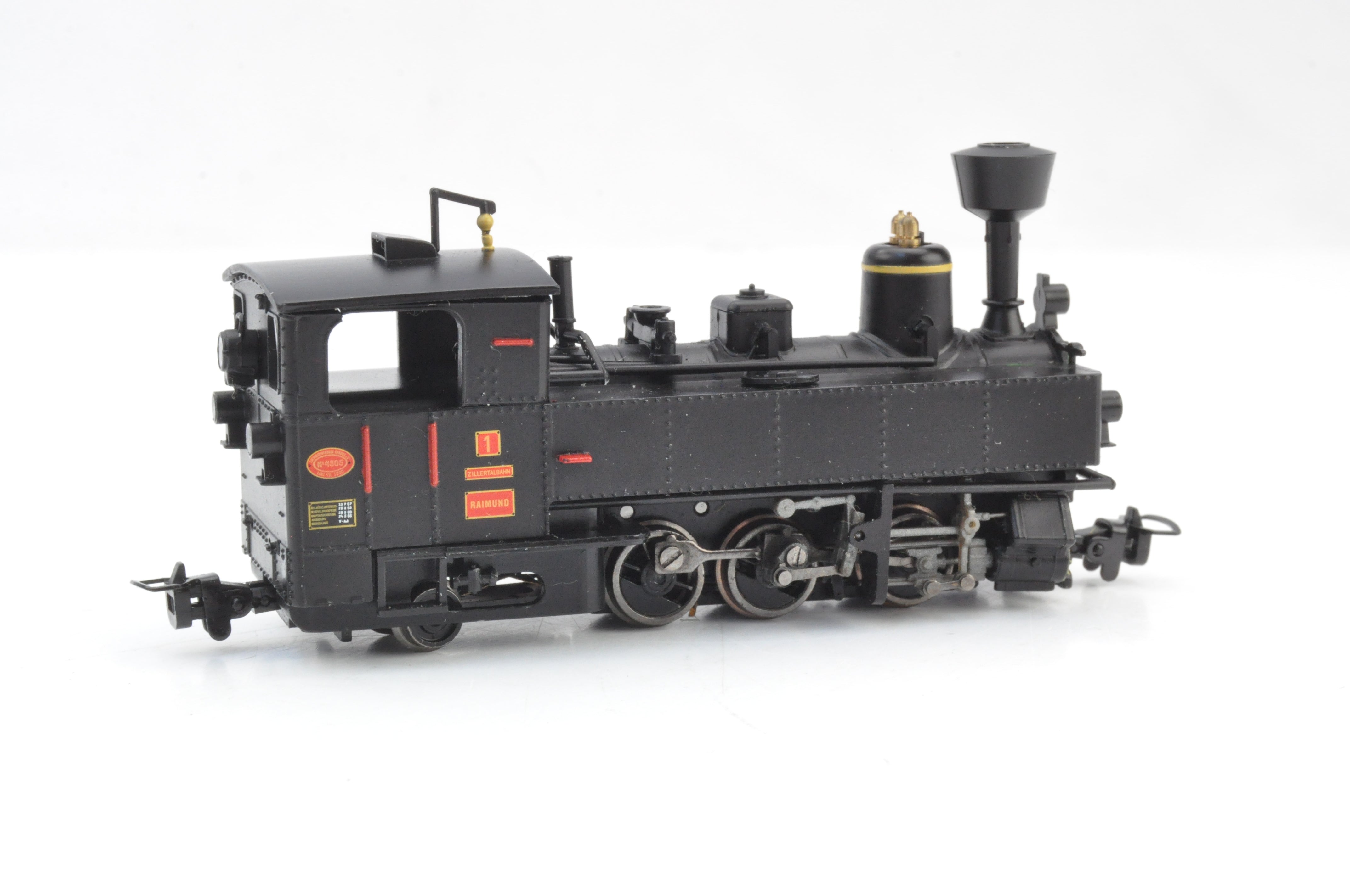 Liliput HOe/OO9 L141484 Locomotive Zillertalbahn 0-6-2 No.1