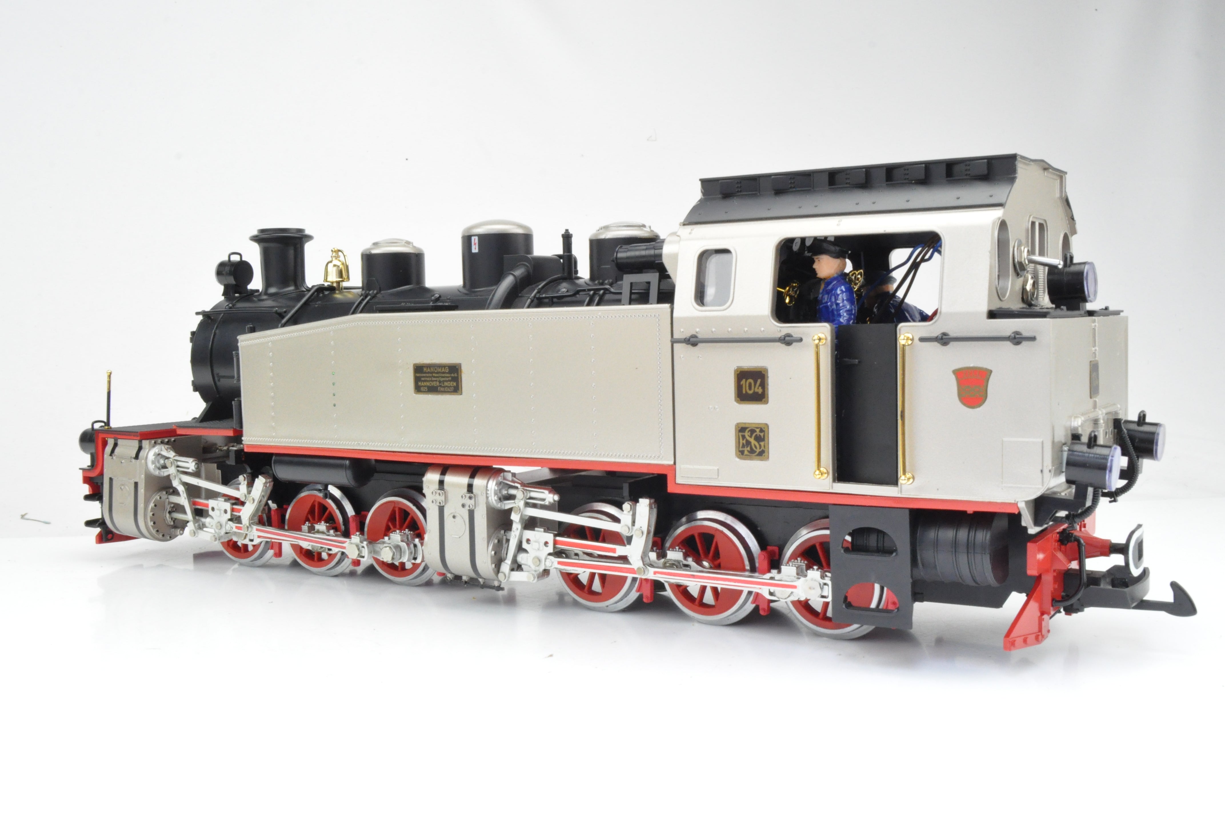LGB G Gauge 2085 DB/ESG 0-6-6-0 Silver Mallet Steam