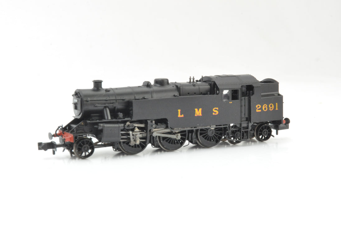 Graham Farish N Gauge 372-750 LMS Black 2-6-4T Fairburn Class 4MT