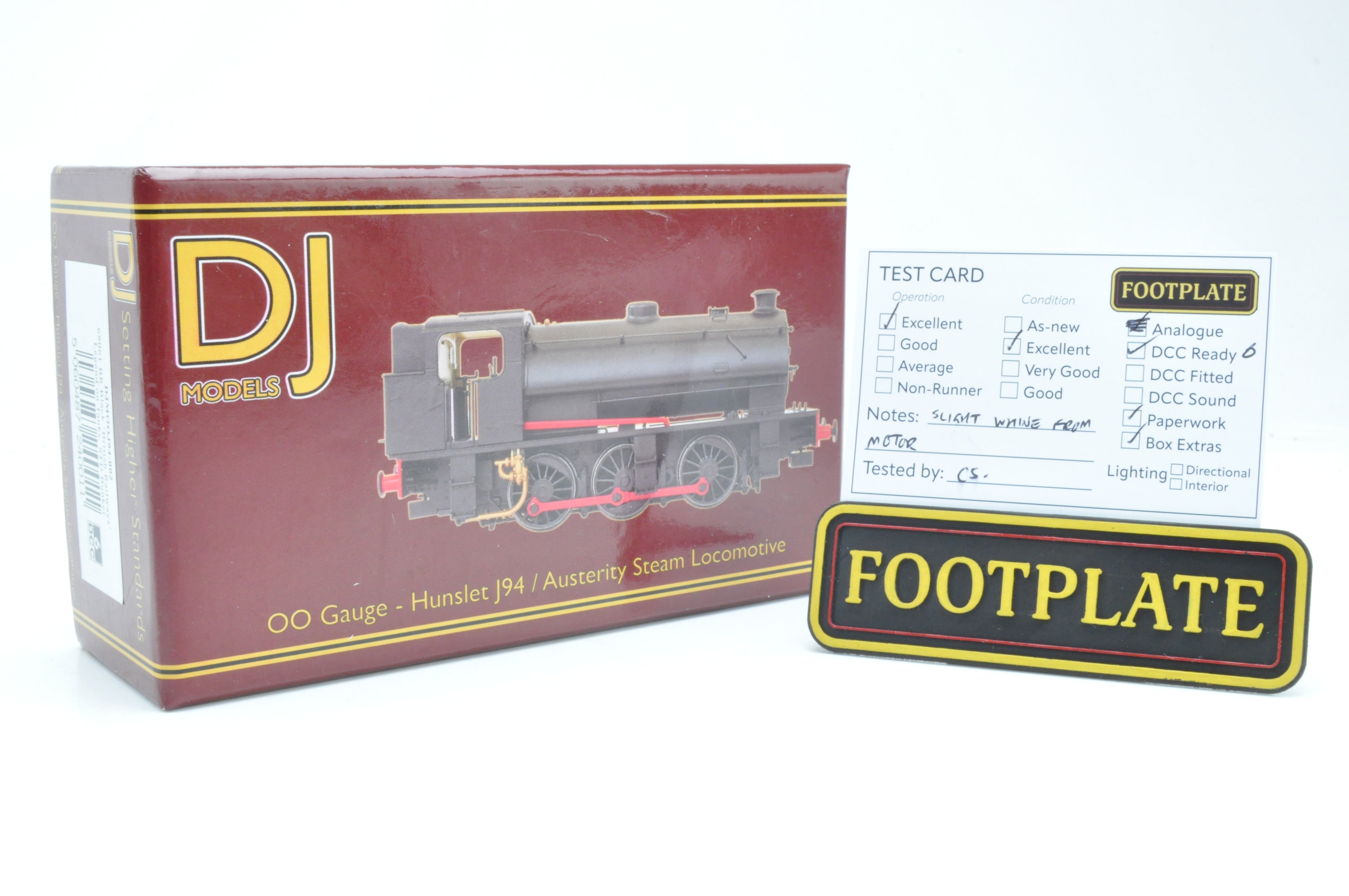 鉄道模型 DJMODELS WILBERT J94 Swansea Railway Modellers Group — Review: DJ Models OO scale