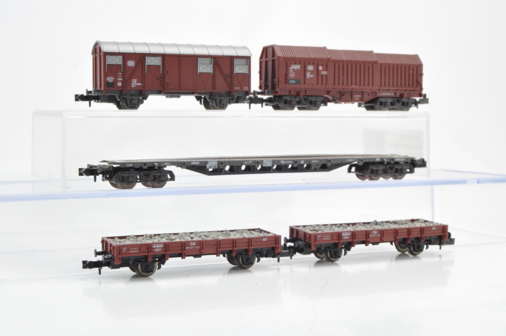 Roco N Gauge Assorted Rake of 5 DB Wagons