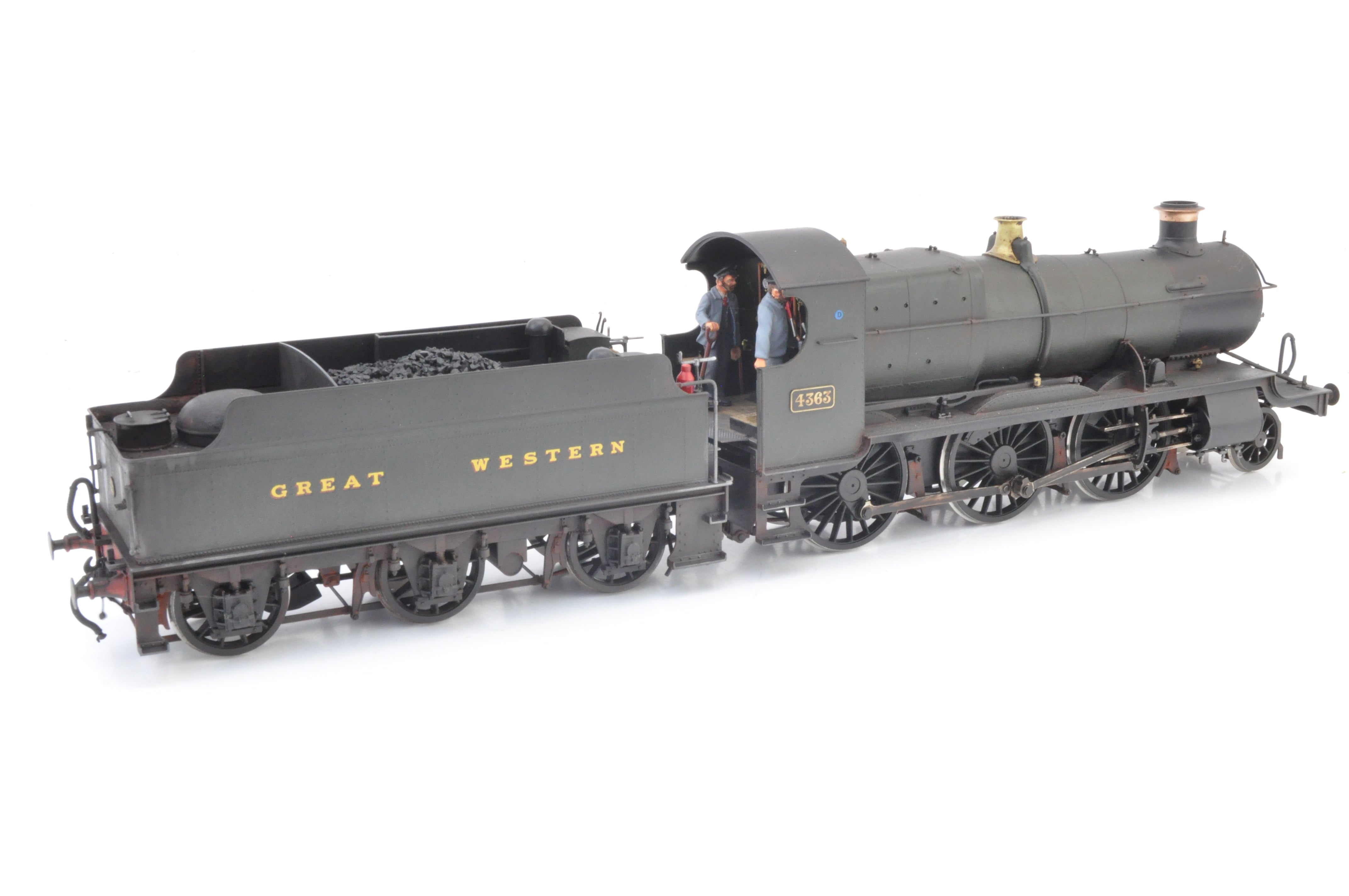 Lionheart 7mm O Gauge GW Green 2-6-0 Class 43xx Mogul No Lionheart 7mm O Gauge GW Green 2-6-0 Class 43xx Mogul No