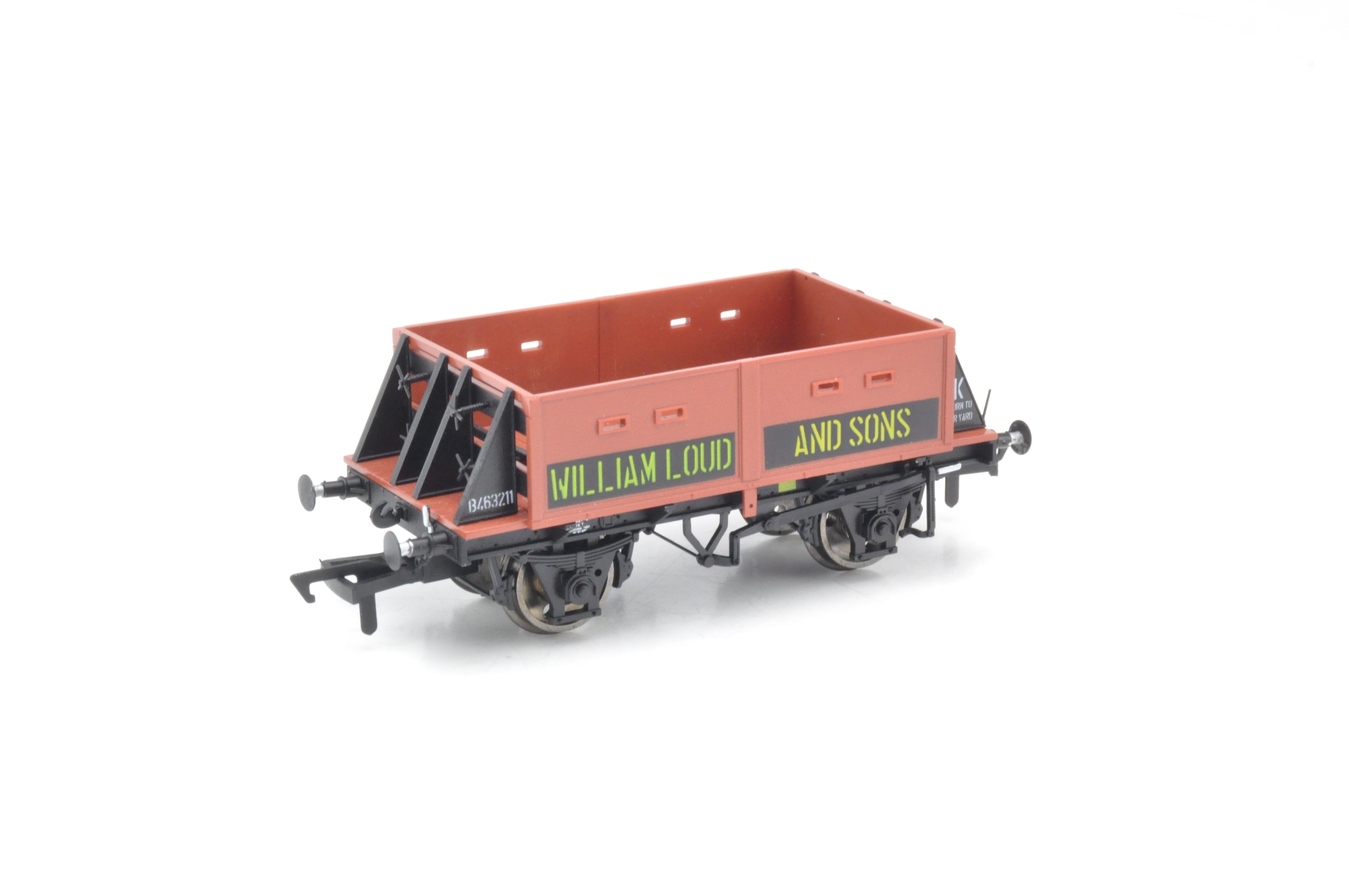 KR Models OO Gauge 'William Loud & Sons' Bauxite Palbrick BR Wagon - B