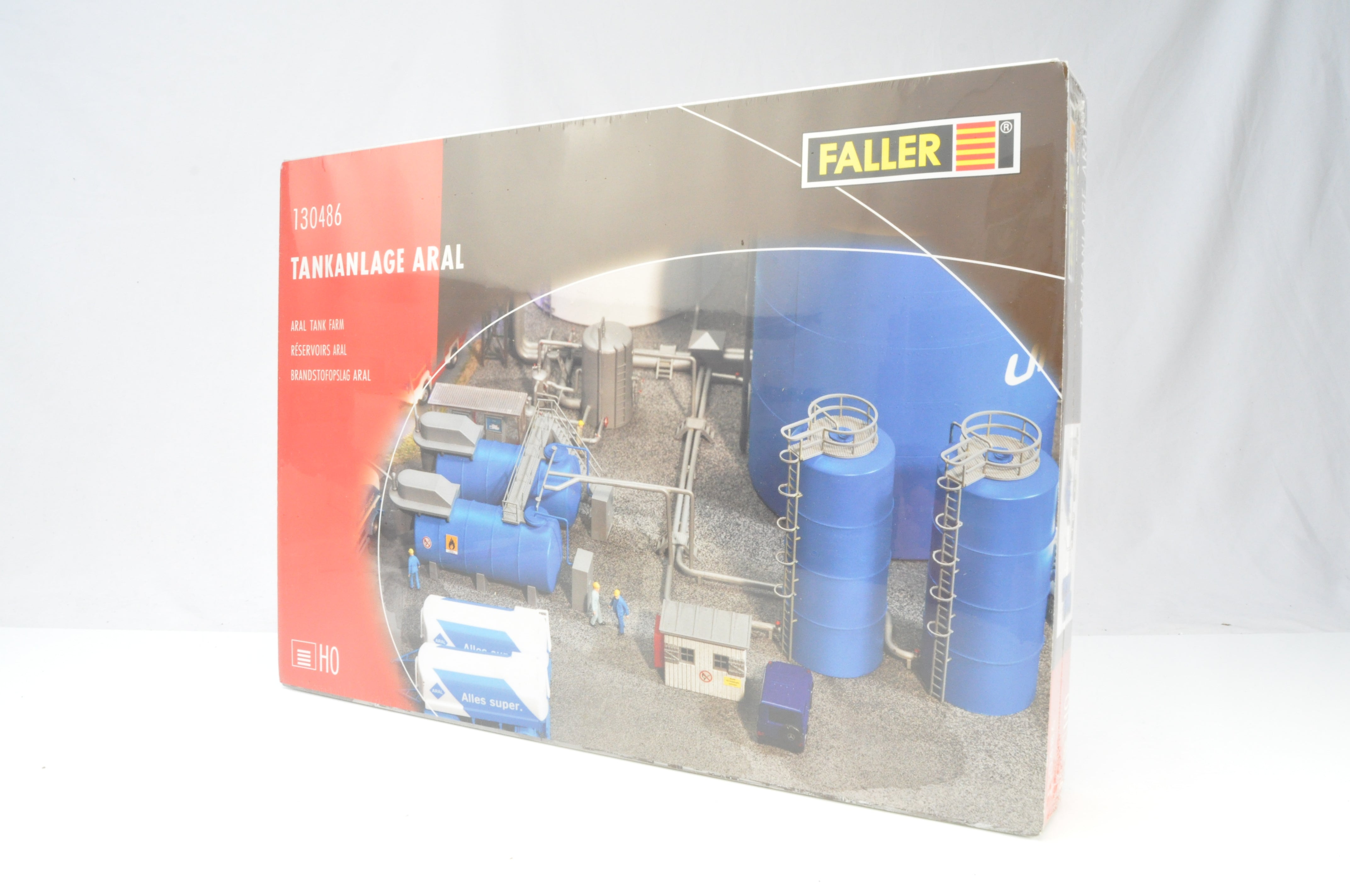 Faller HO Gauge 130486 Aral Tank Farm Kit - Unopened