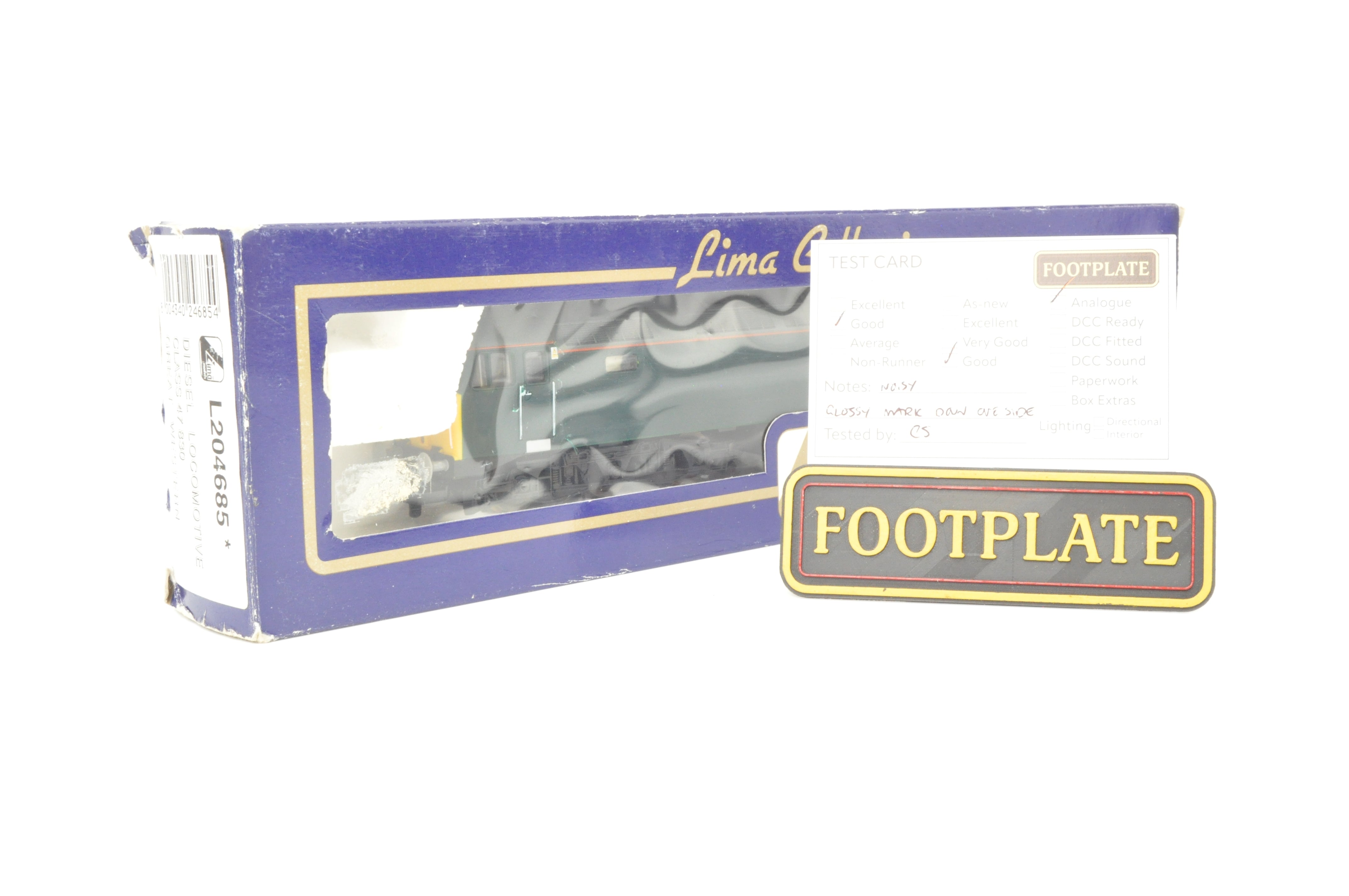 Lima OO Gauge L204685 Great Western Trains Green Class 47 No