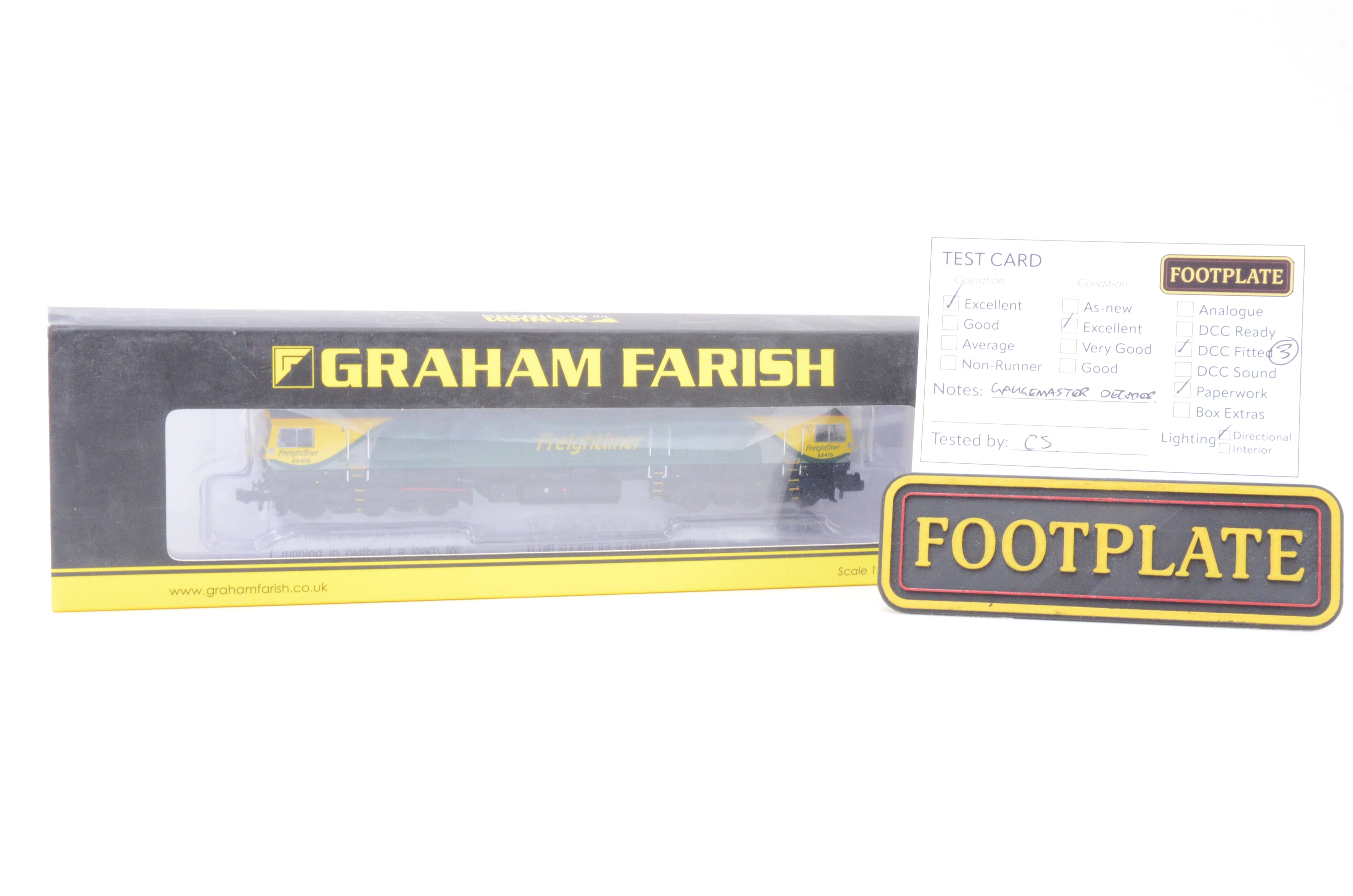 Graham Farish N Gauge 371-386 Class 66 66416 Freightliner