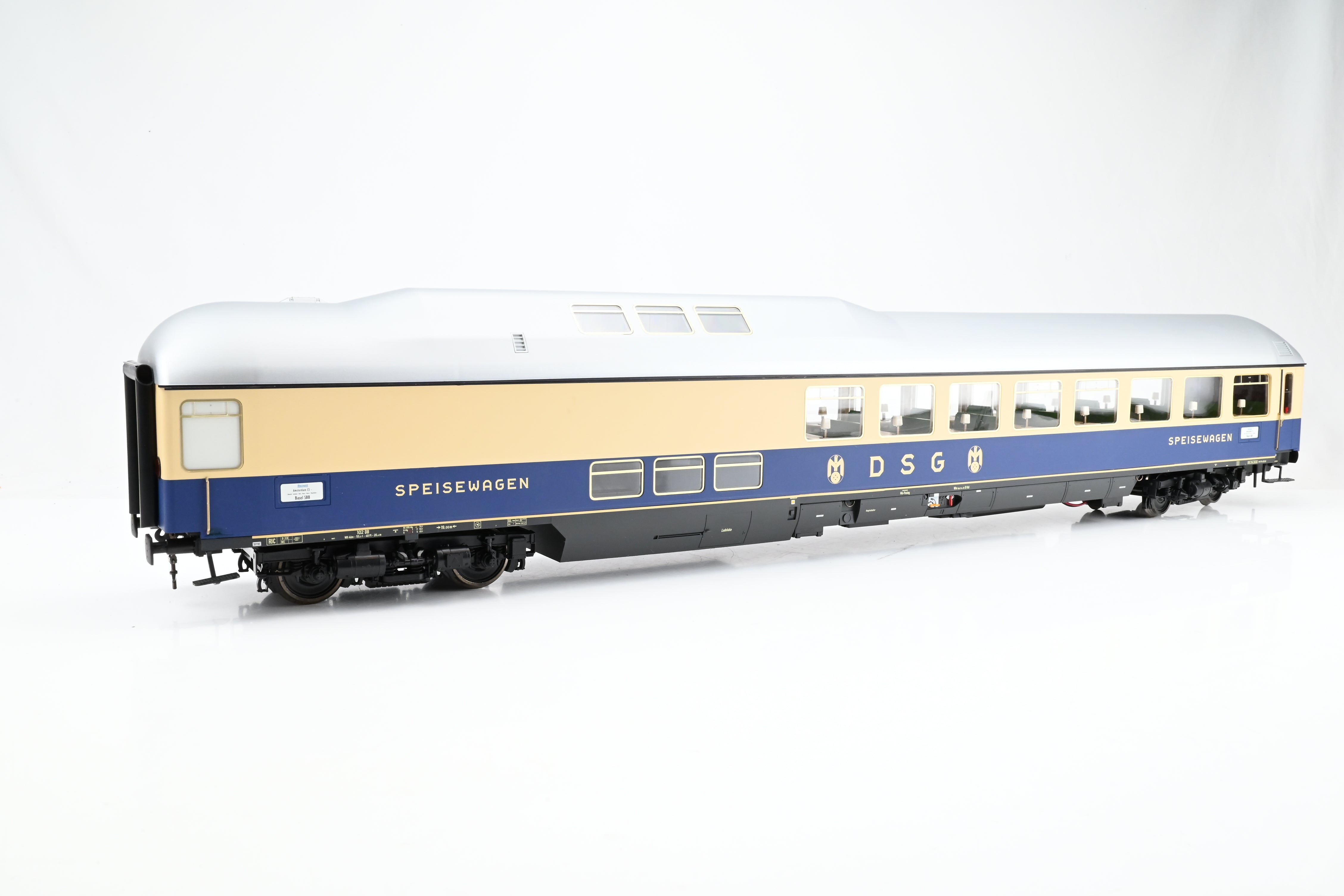 Marklin Gauge 1 58097 DB Express Passenger Type WR4üm-62 'Rheingold 19