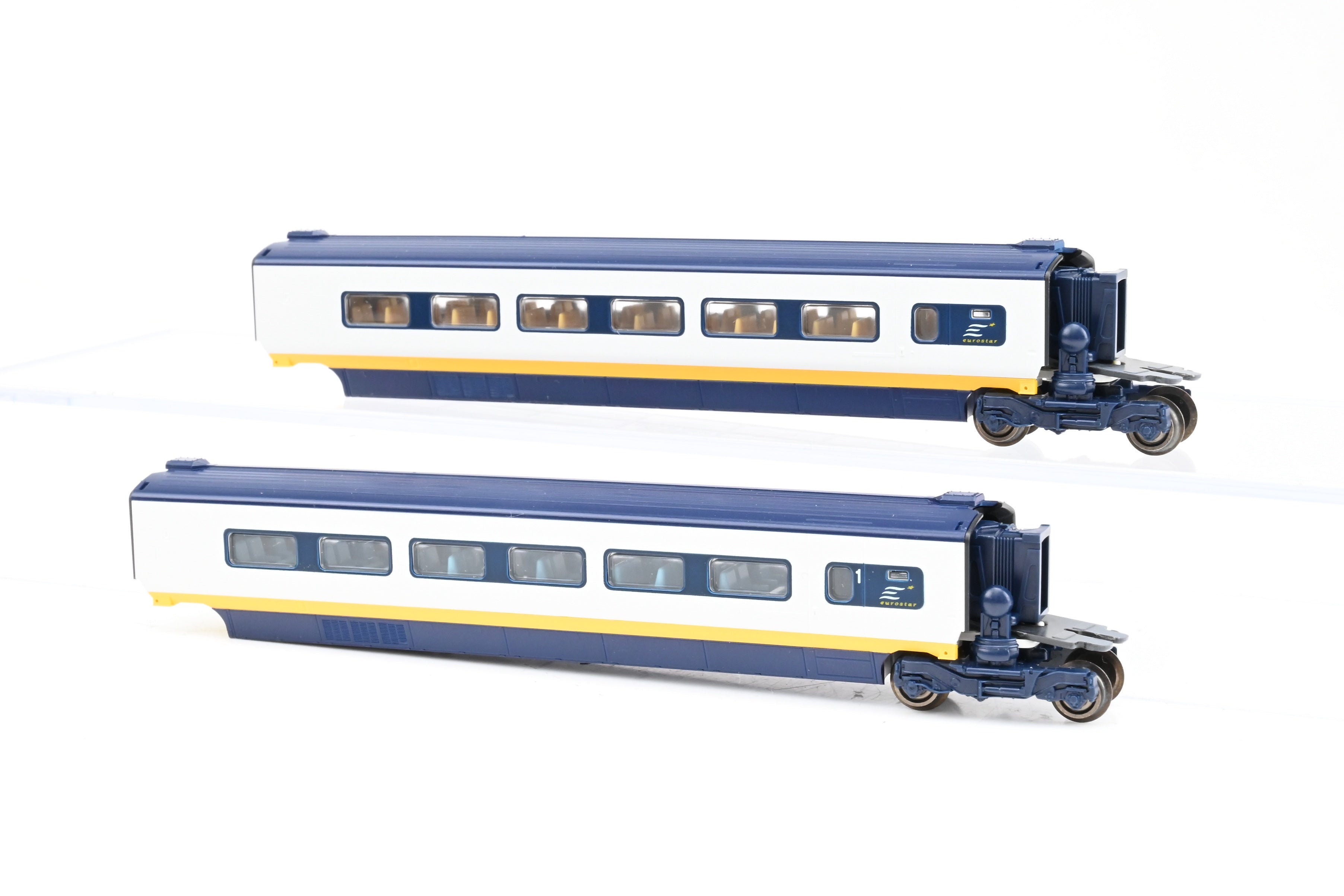 Kato N Gauge 10-327 & 10-328 Eurostar 12-Car Set - Boxed