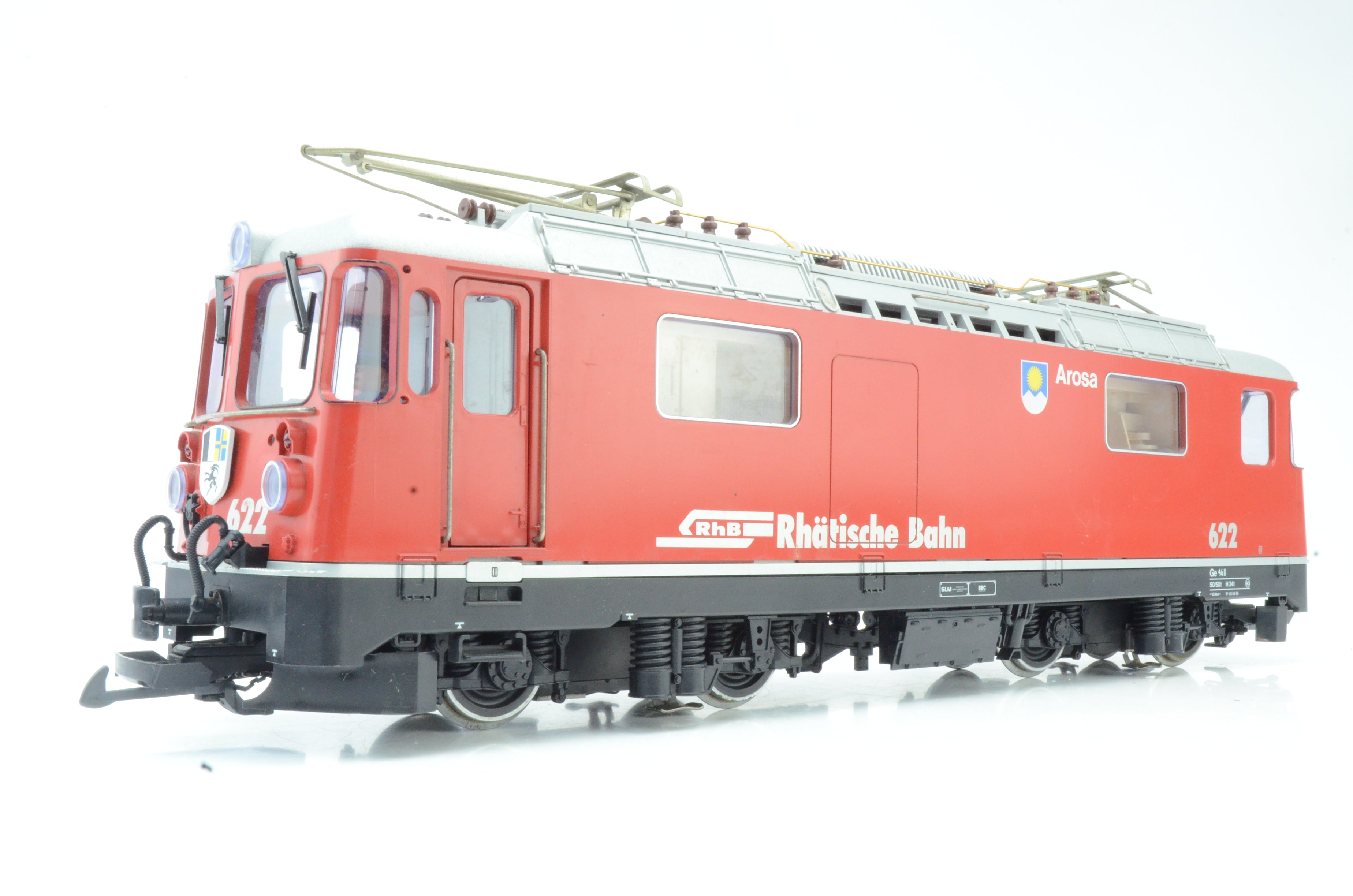 LGB G Gauge 2043 RhB Class Ge 4/4 II AROSA S/H, DCC Sound - Boxed