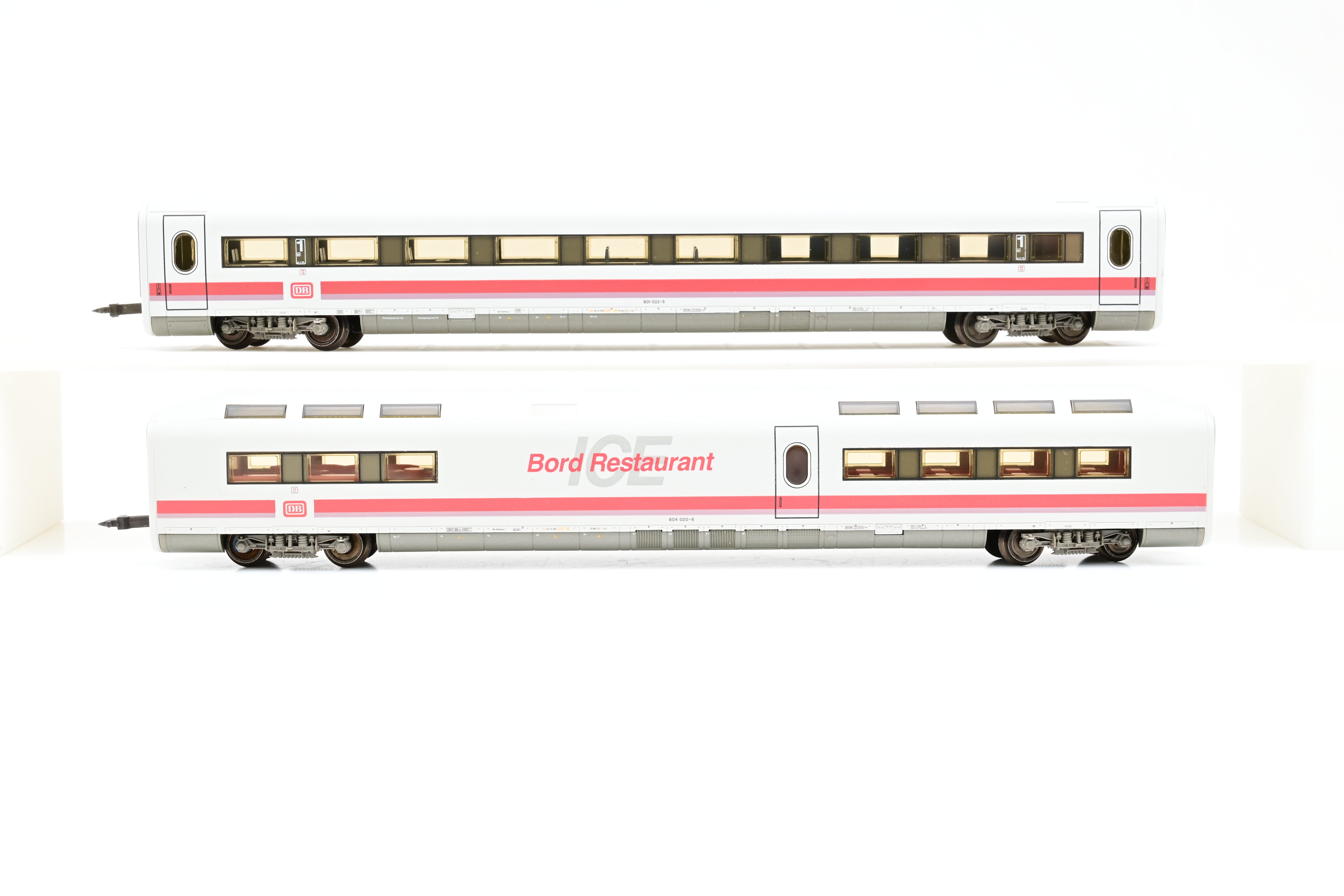 Fleischmann N Gauge DB White InterCityExpress ICE Train 6-Car EMU - Bo