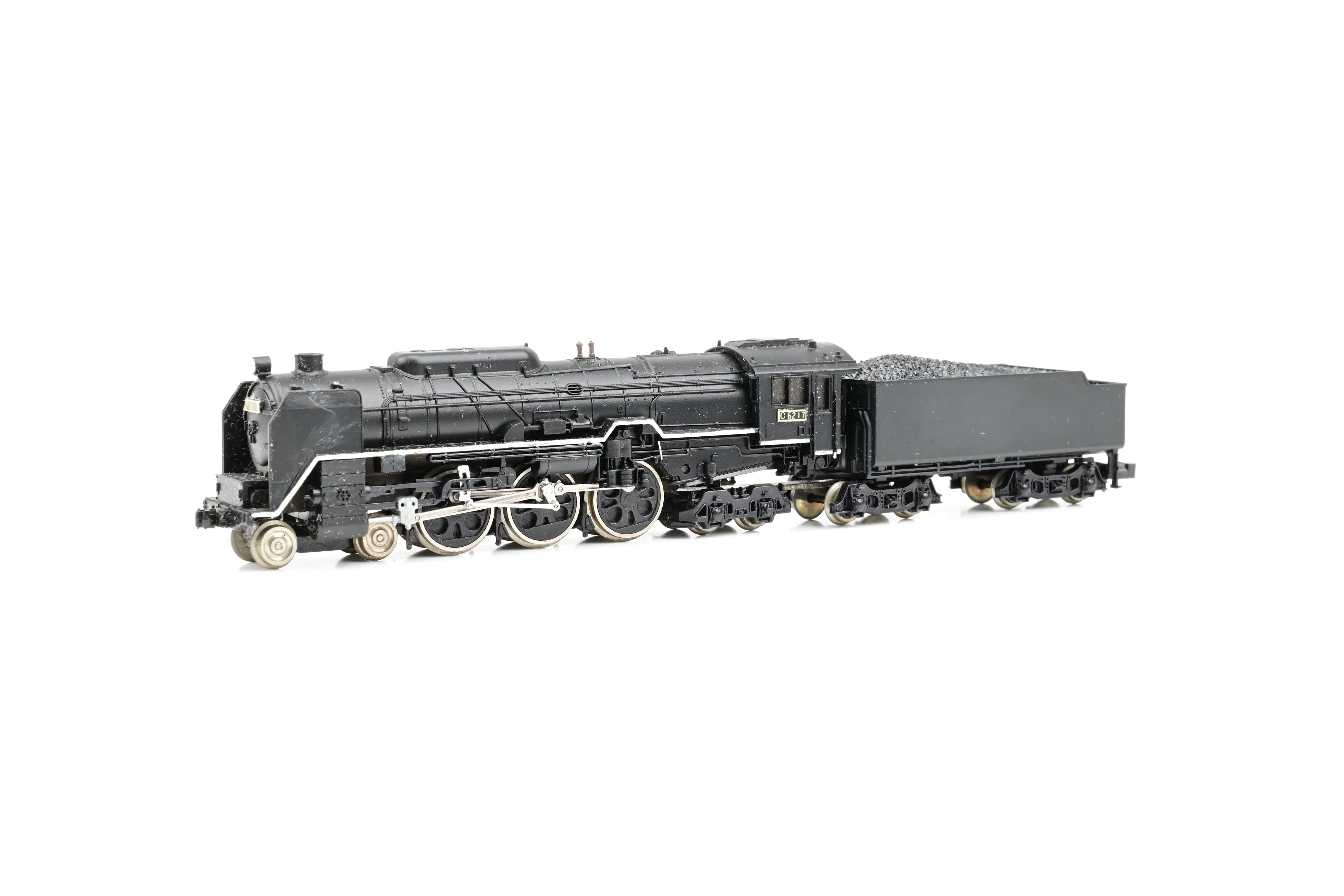 Kato N Gauge JNR Black 203 C62 w/ 5 Passenger Coaches - Boxed