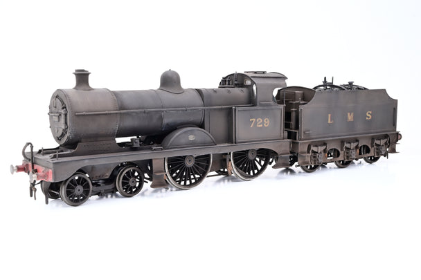 Kit Built 7mm O Gauge LMS Black 4-4-0 Class 3P No.729