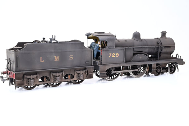 Kit Built 7mm O Gauge LMS Black 4-4-0 Class 3P No.729