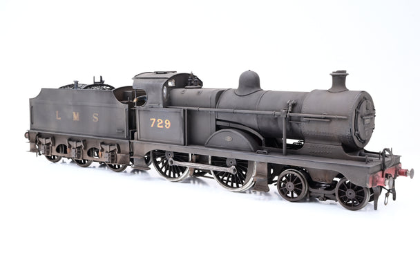 Kit Built 7mm O Gauge LMS Black 4-4-0 Class 3P No.729